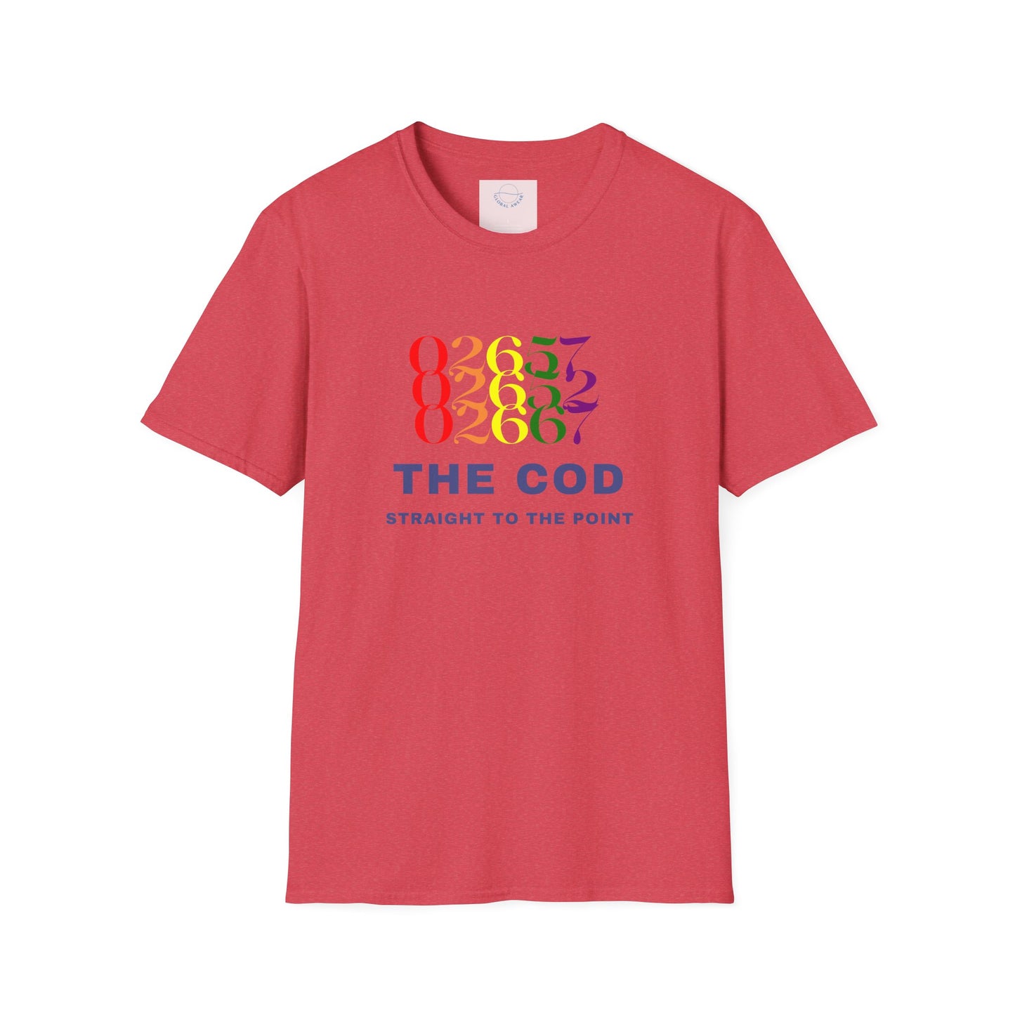 The Cod: Straight to the Point Zip Code T-shirt