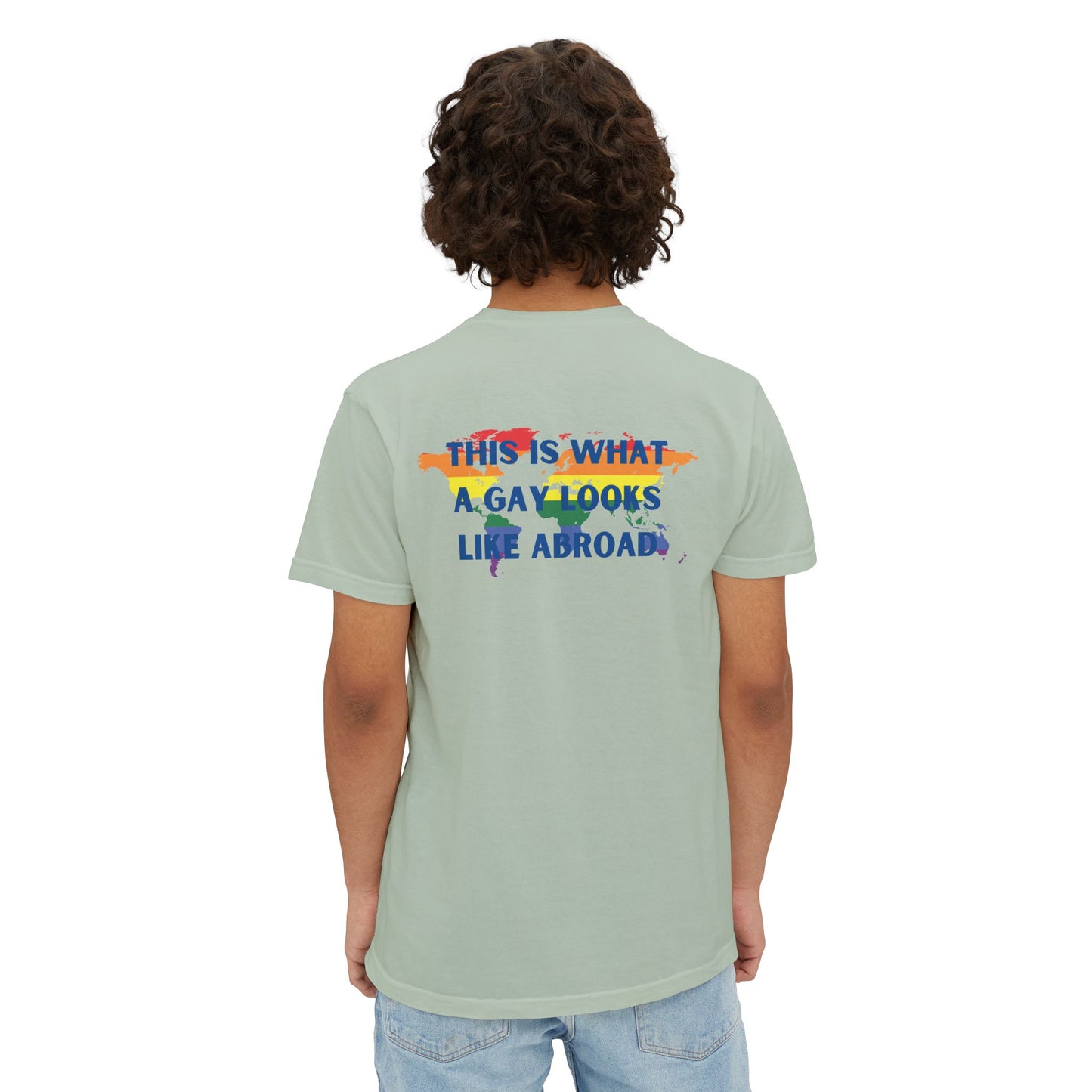 This is What a Gay Looks Like Abroad Pocket Tee