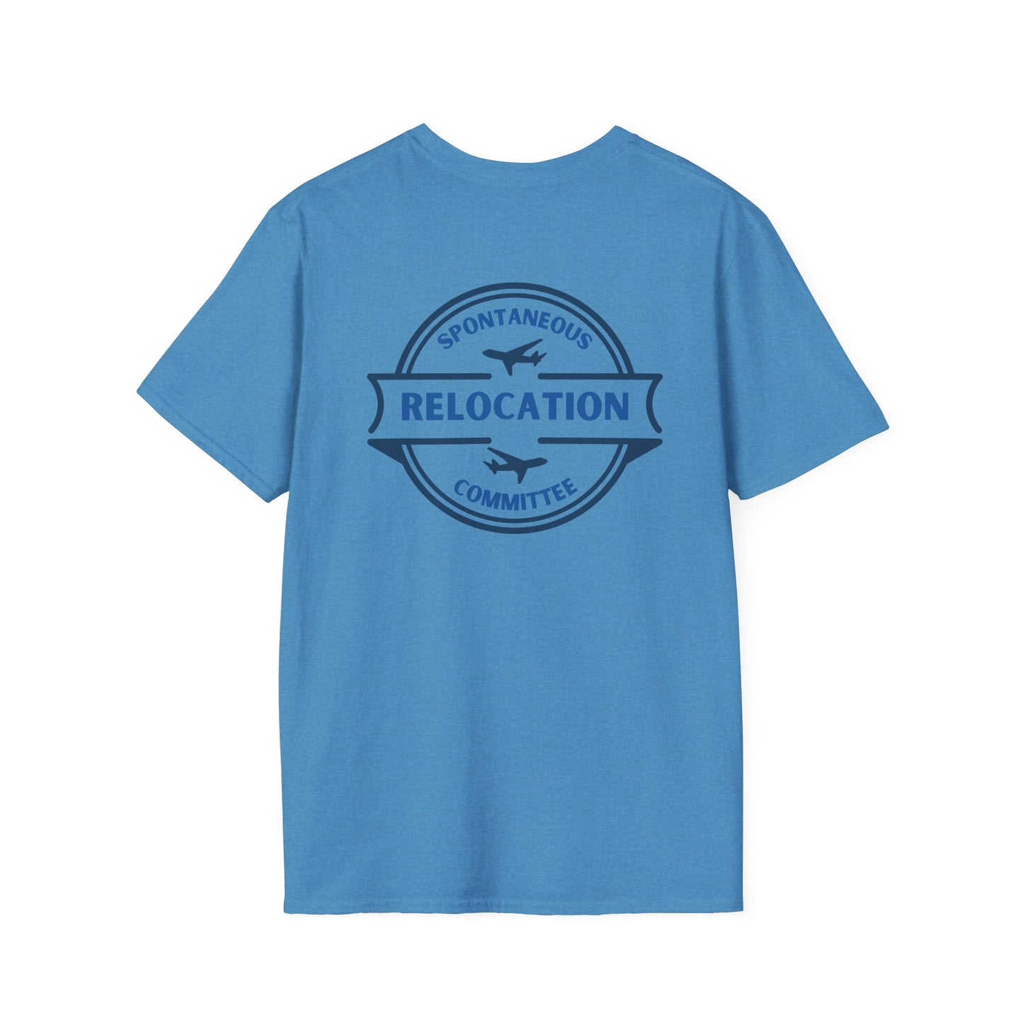 Spontaneous Relocation Club T-shirt