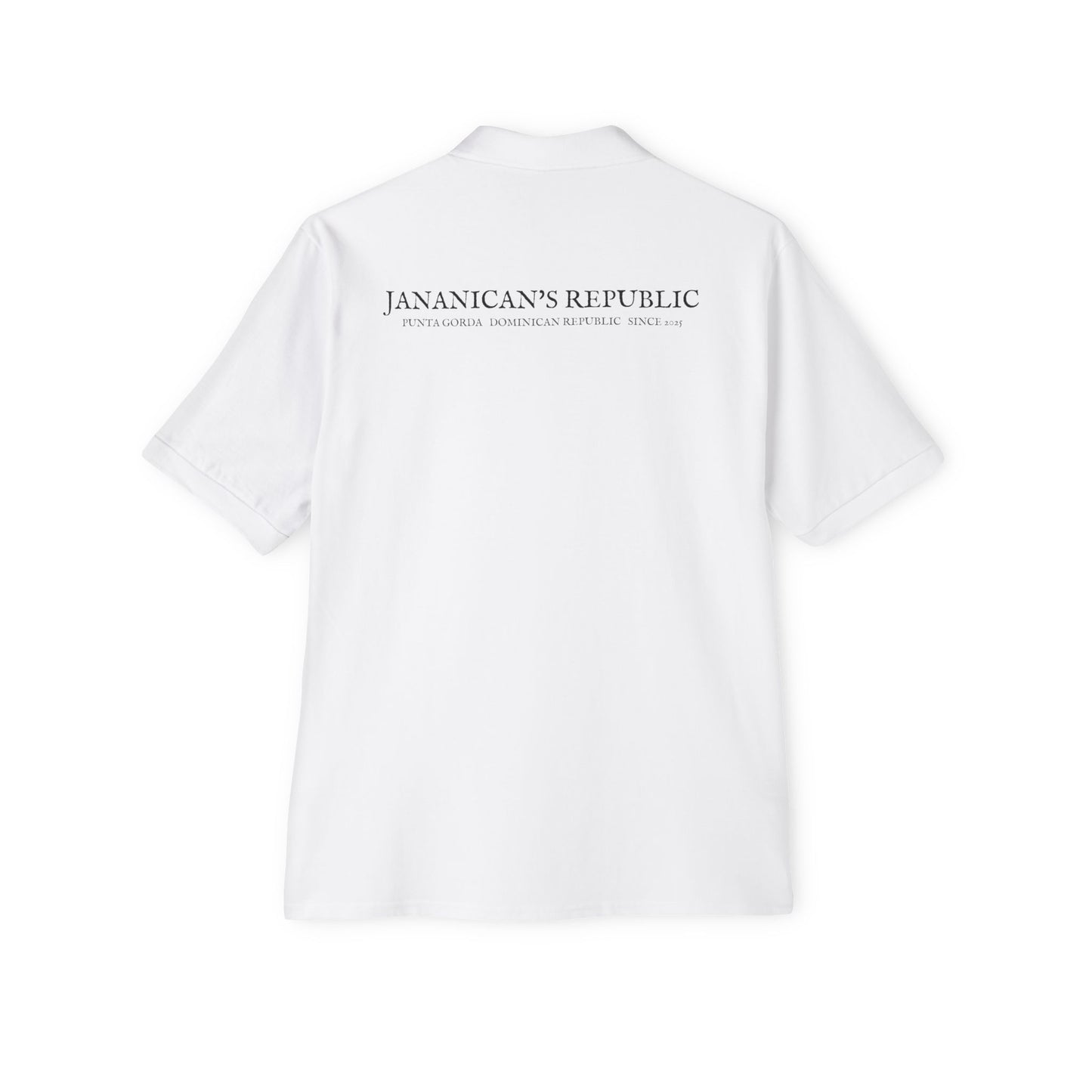 Jananican's Republic Men's Piqué Polo