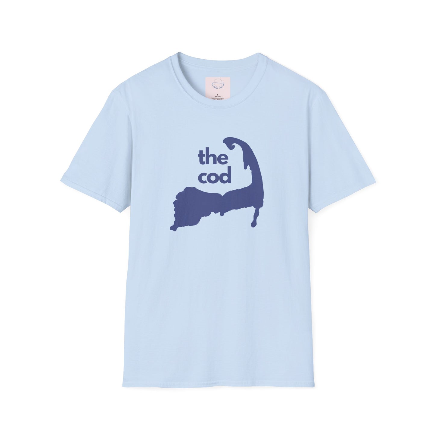The Cod: Minimalist Map T-shirt