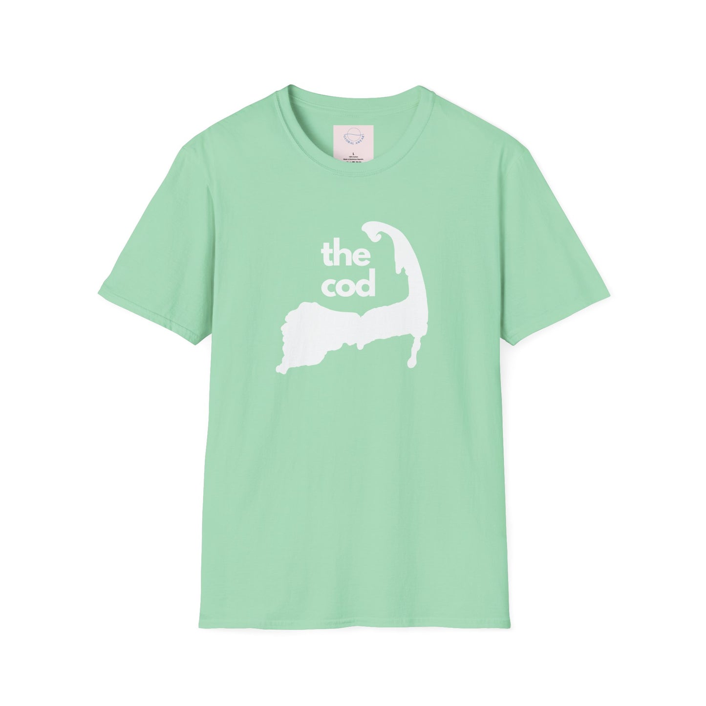The Cod: Minimalist Map T-shirt