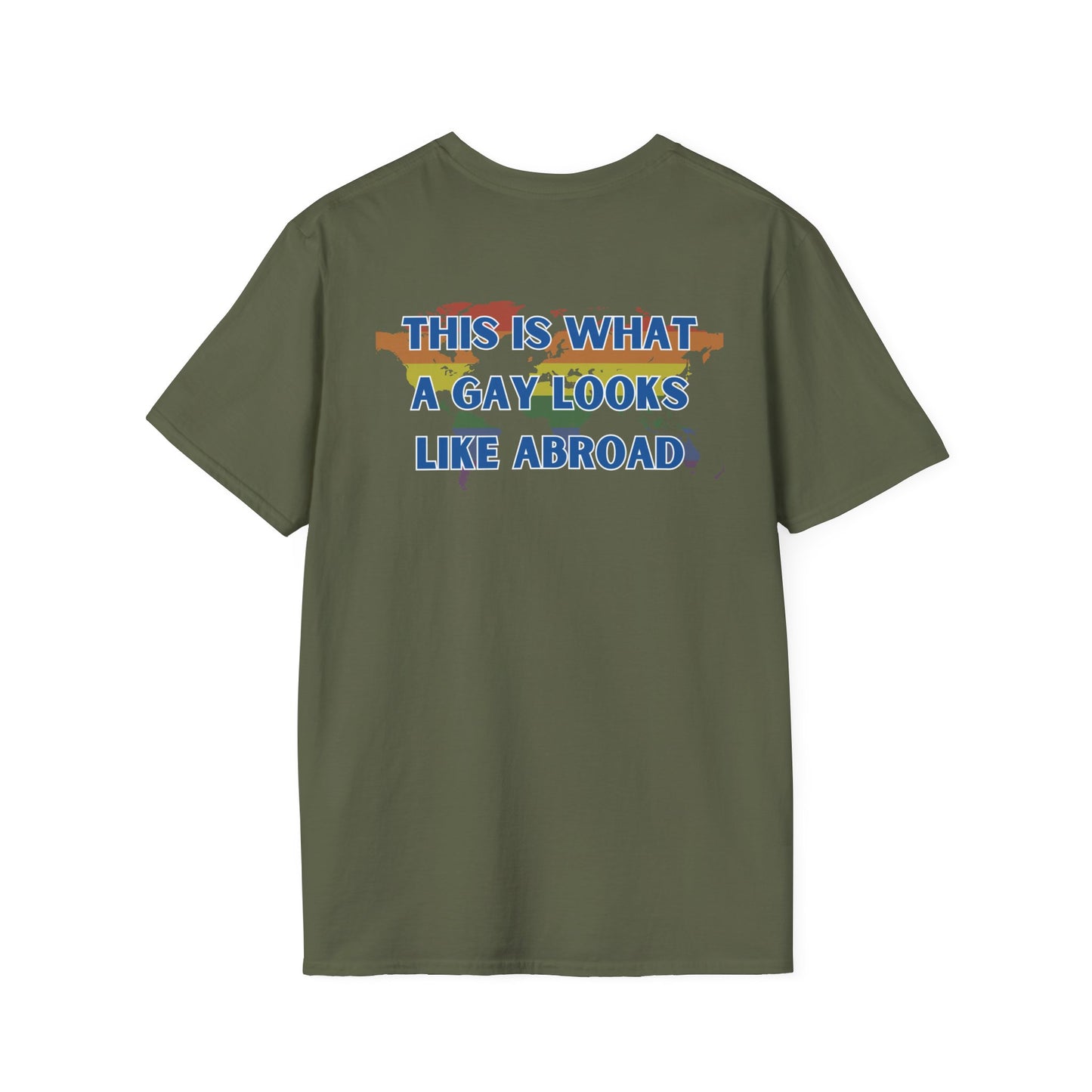 What a Gay Looks Like Abroad: Pride T-shirt