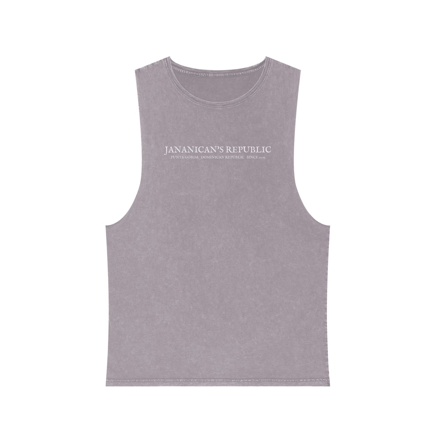 Jananican's Republic Unisex Stonewash Tank Top
