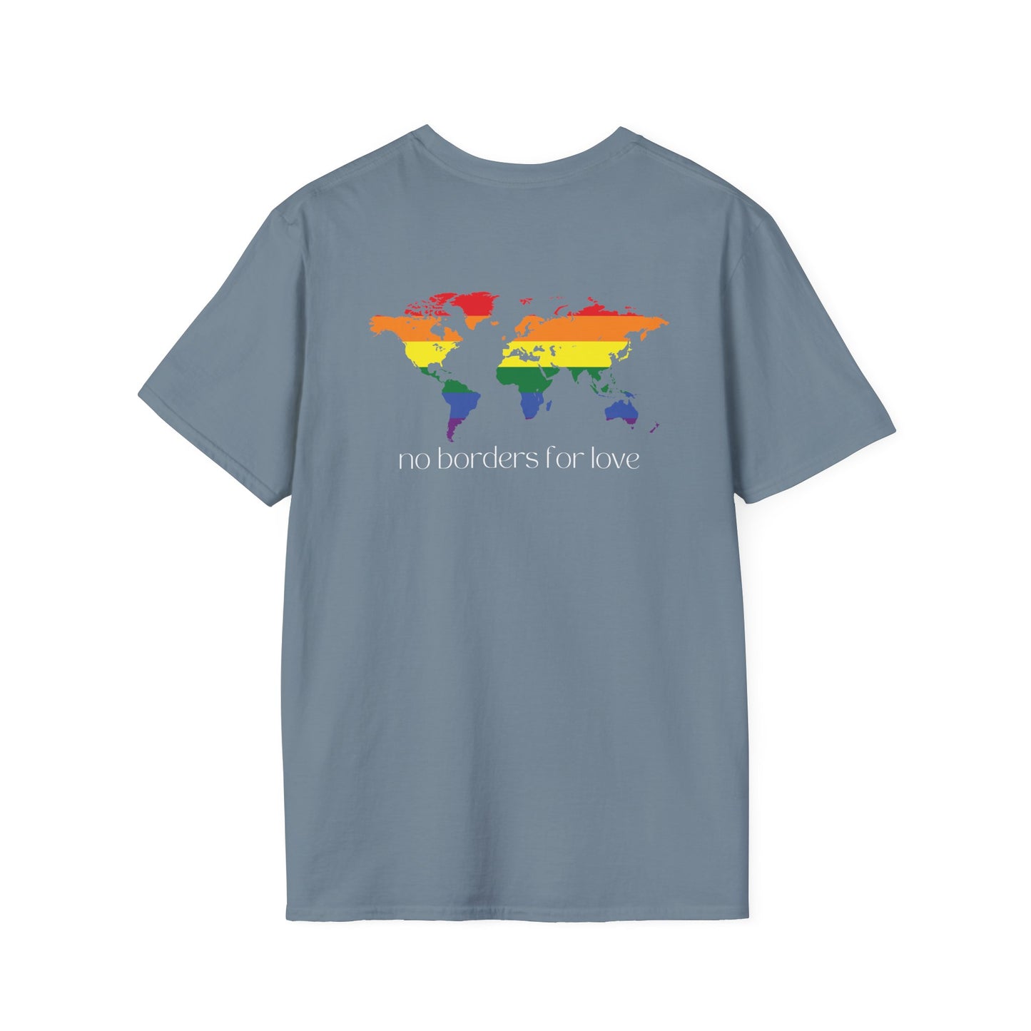 No Borders for Love: Pride T-shirt