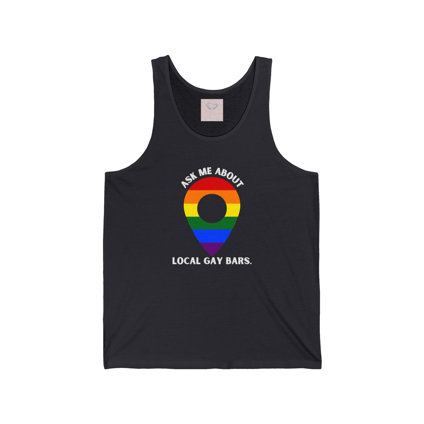 Ask Me About Local Gay Bars: Pride Travel Tank