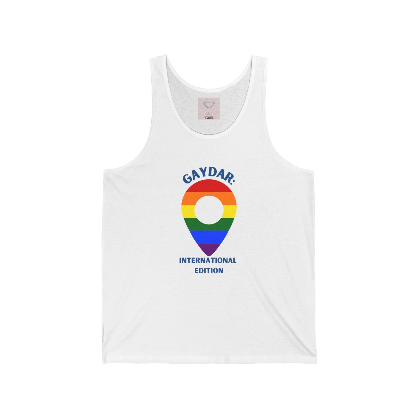 Gaydar: International Edition Pride Travel Tank