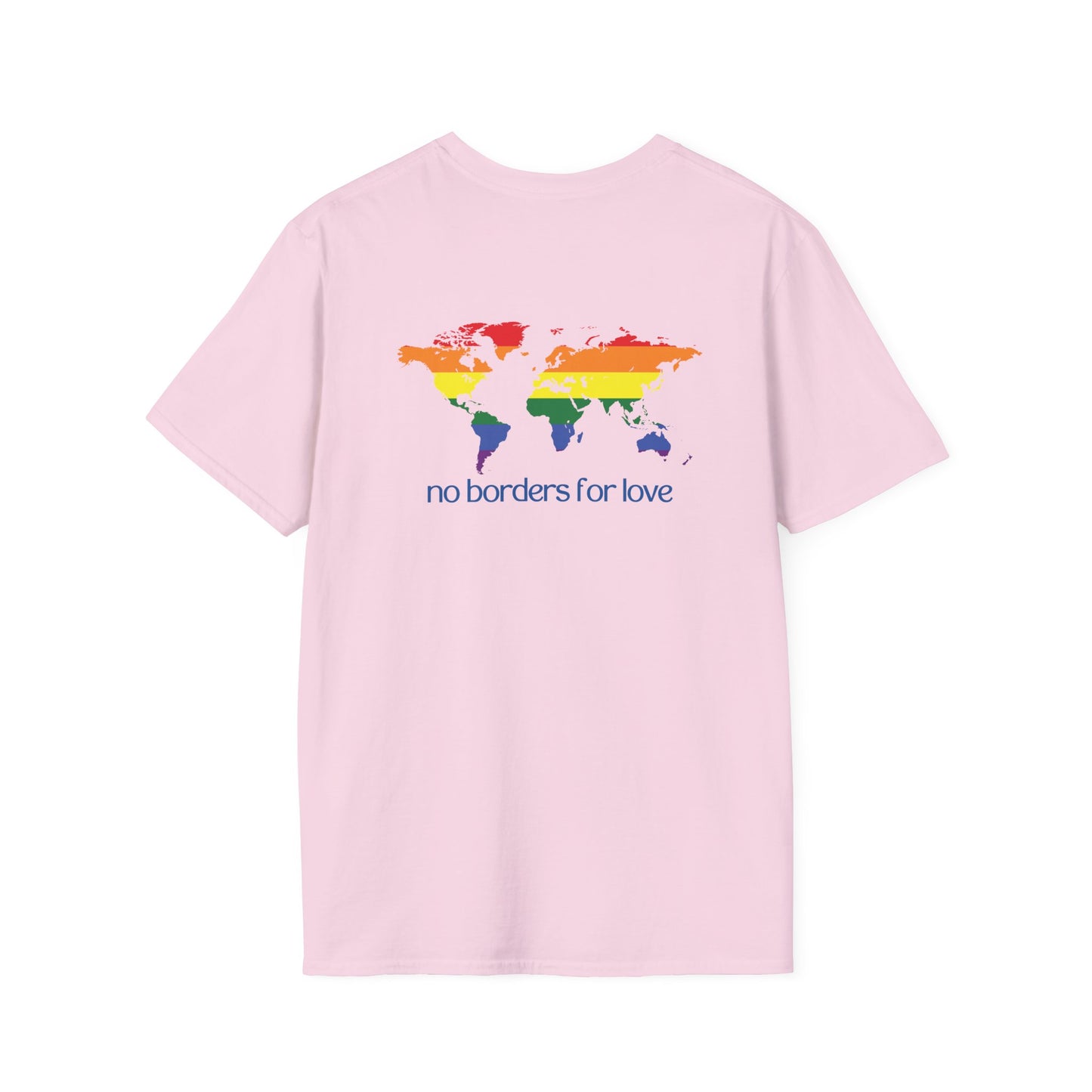 No Borders for Love: Pride T-shirt