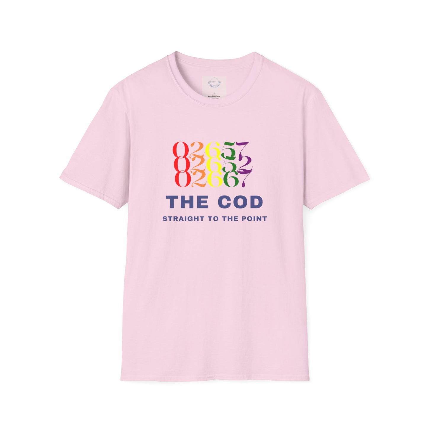 The Cod: Straight to the Point Zip Code T-shirt