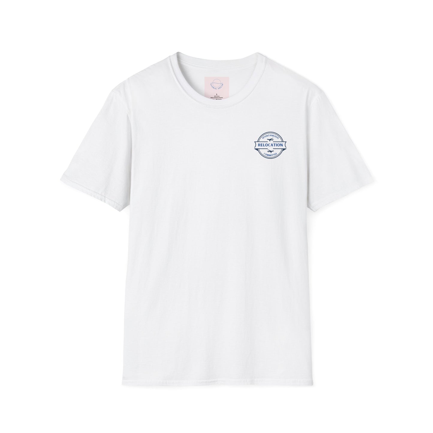 Spontaneous Relocation Club T-shirt