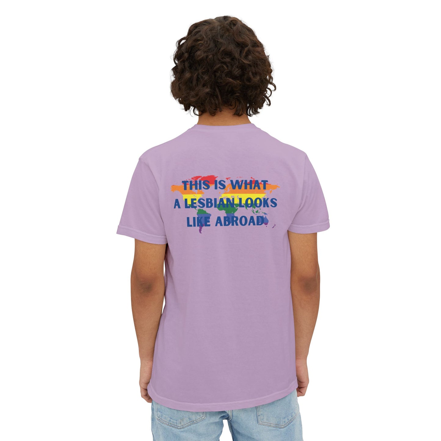 This is What a Lesbian Looks Like Abroad Pocket Tee