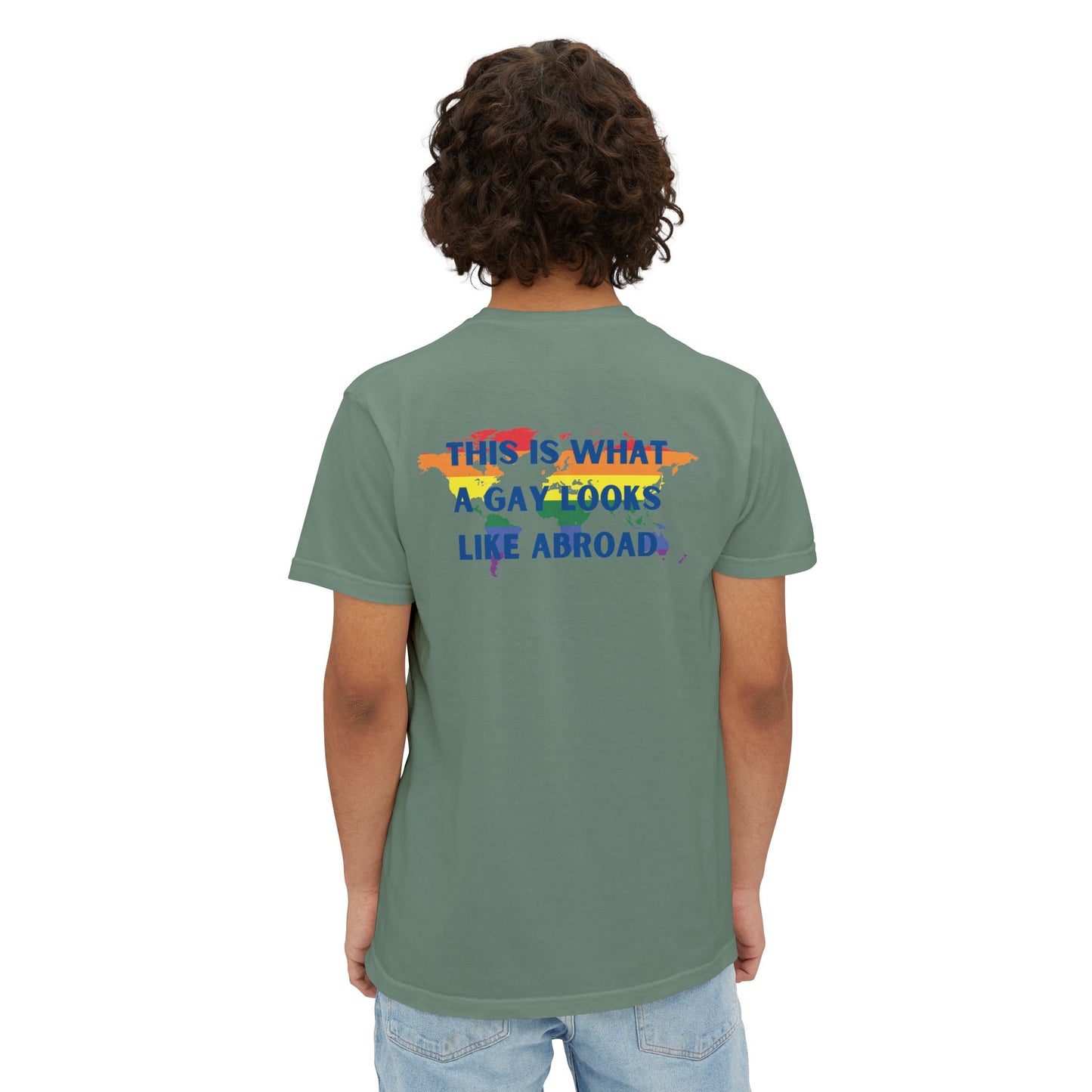 This is What a Gay Looks Like Abroad Pocket Tee