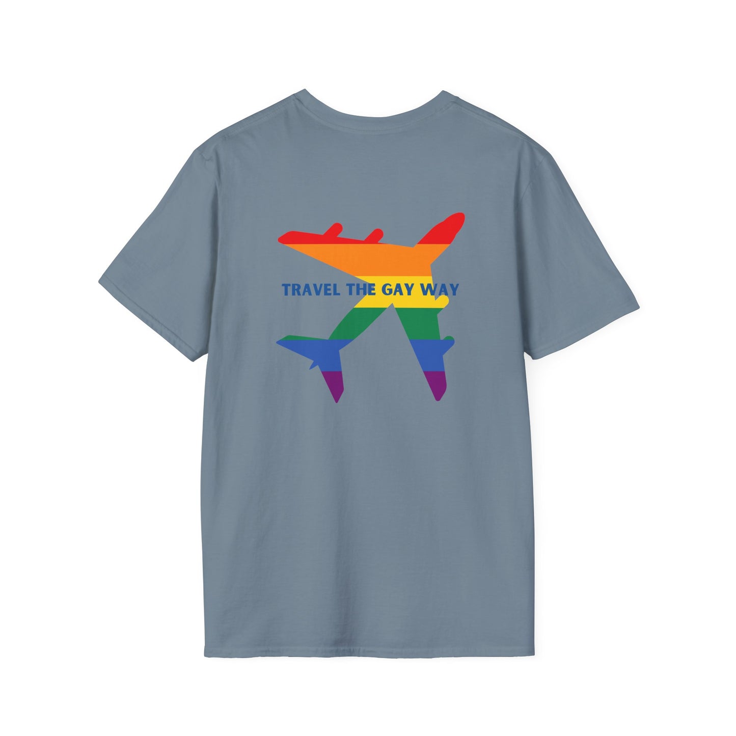 Travel the Gay Way: Pride T-shirt