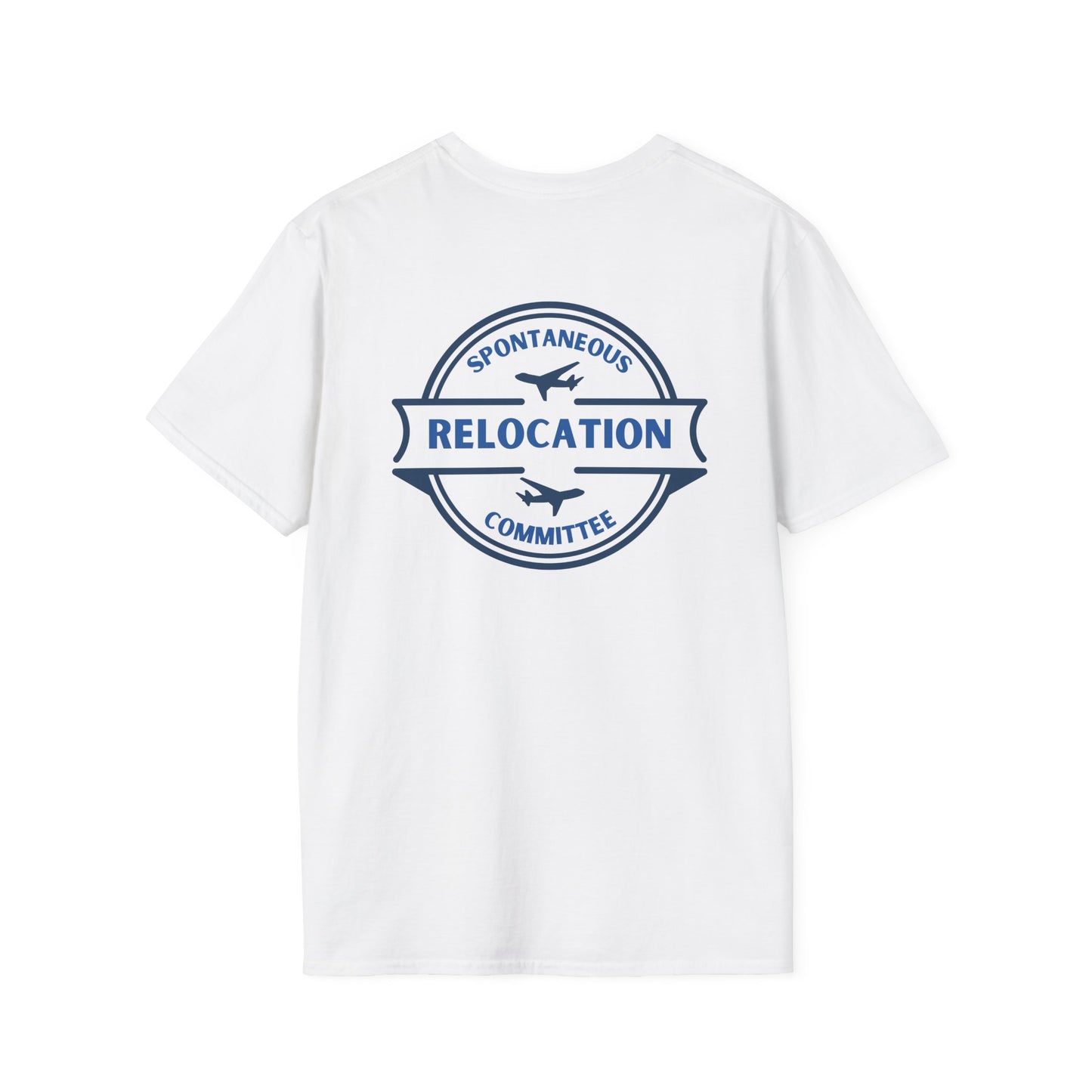 Spontaneous Relocation Club T-shirt