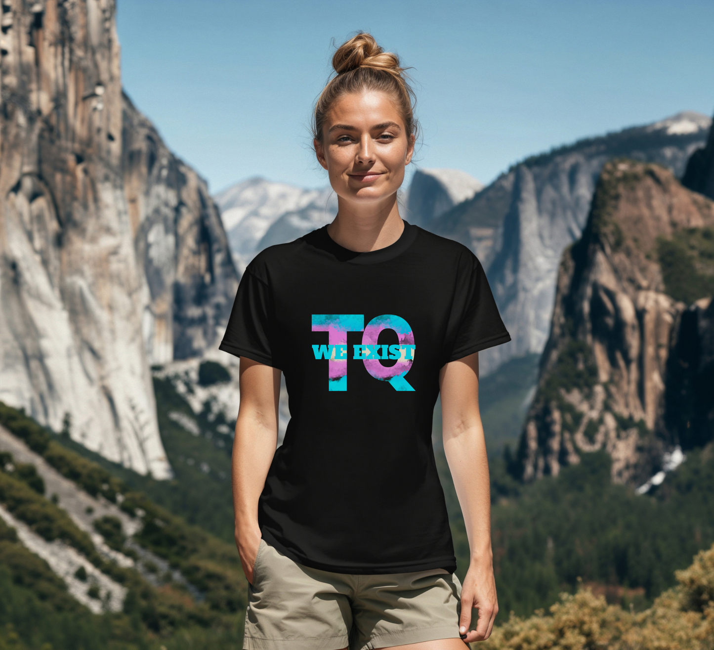 lgbTQ+ We Exist Tee