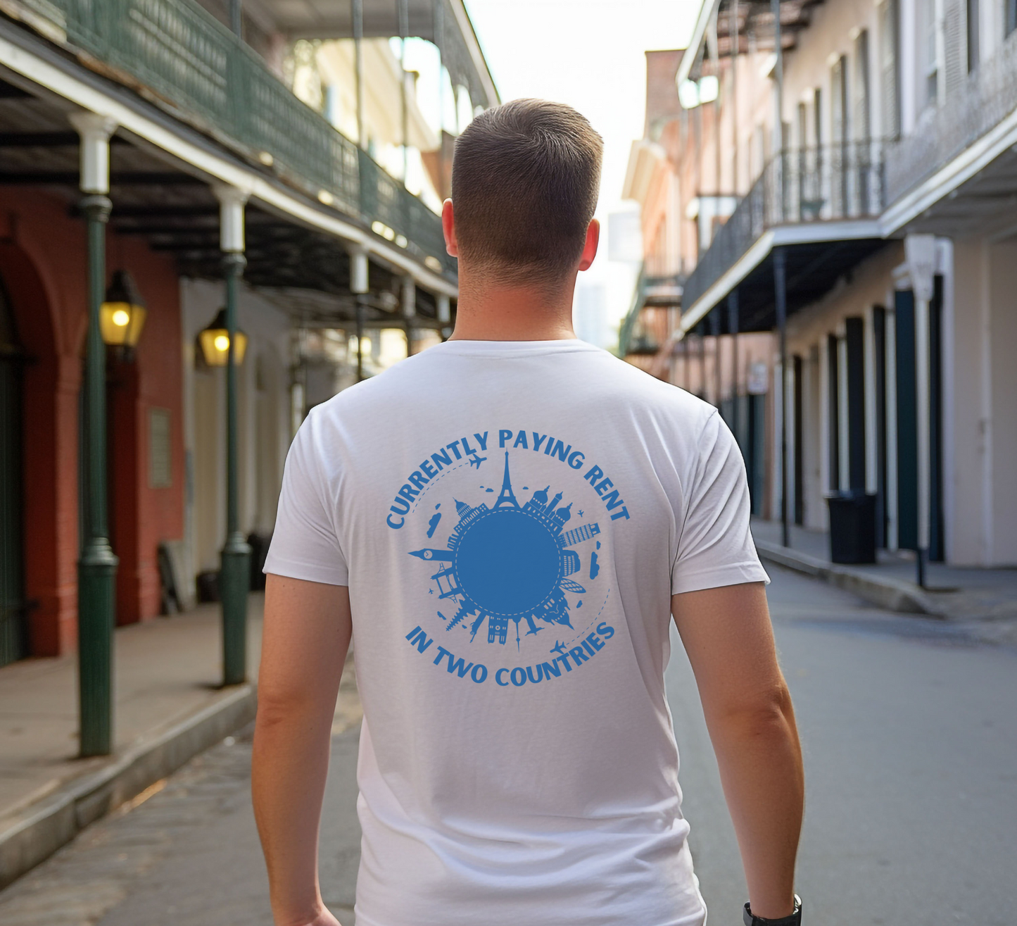 Paying Rent in Two Countries T-shirt