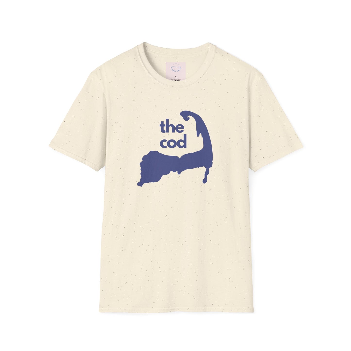 The Cod: Minimalist Map T-shirt