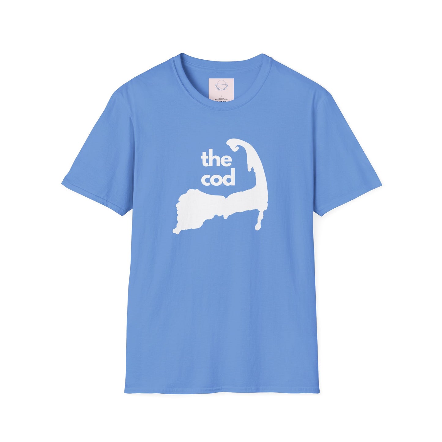 The Cod: Minimalist Map T-shirt