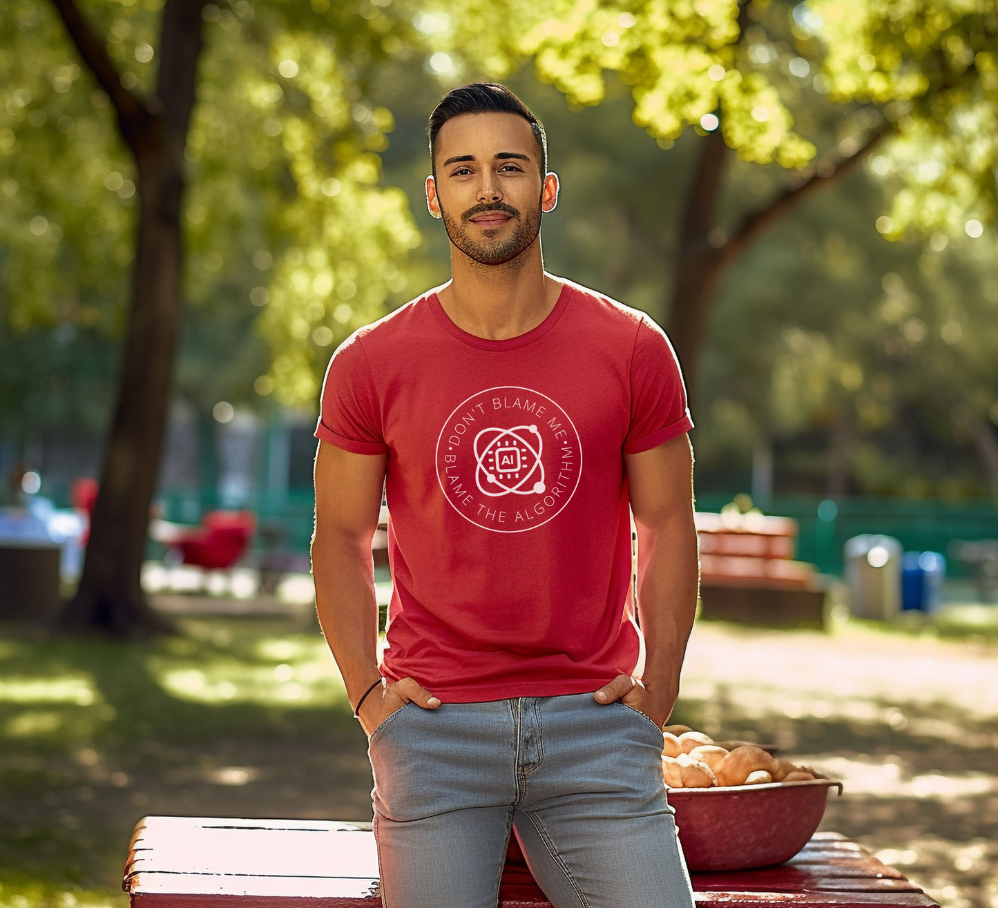 Algorithm Alibi: AI-Inspired T-Shirt