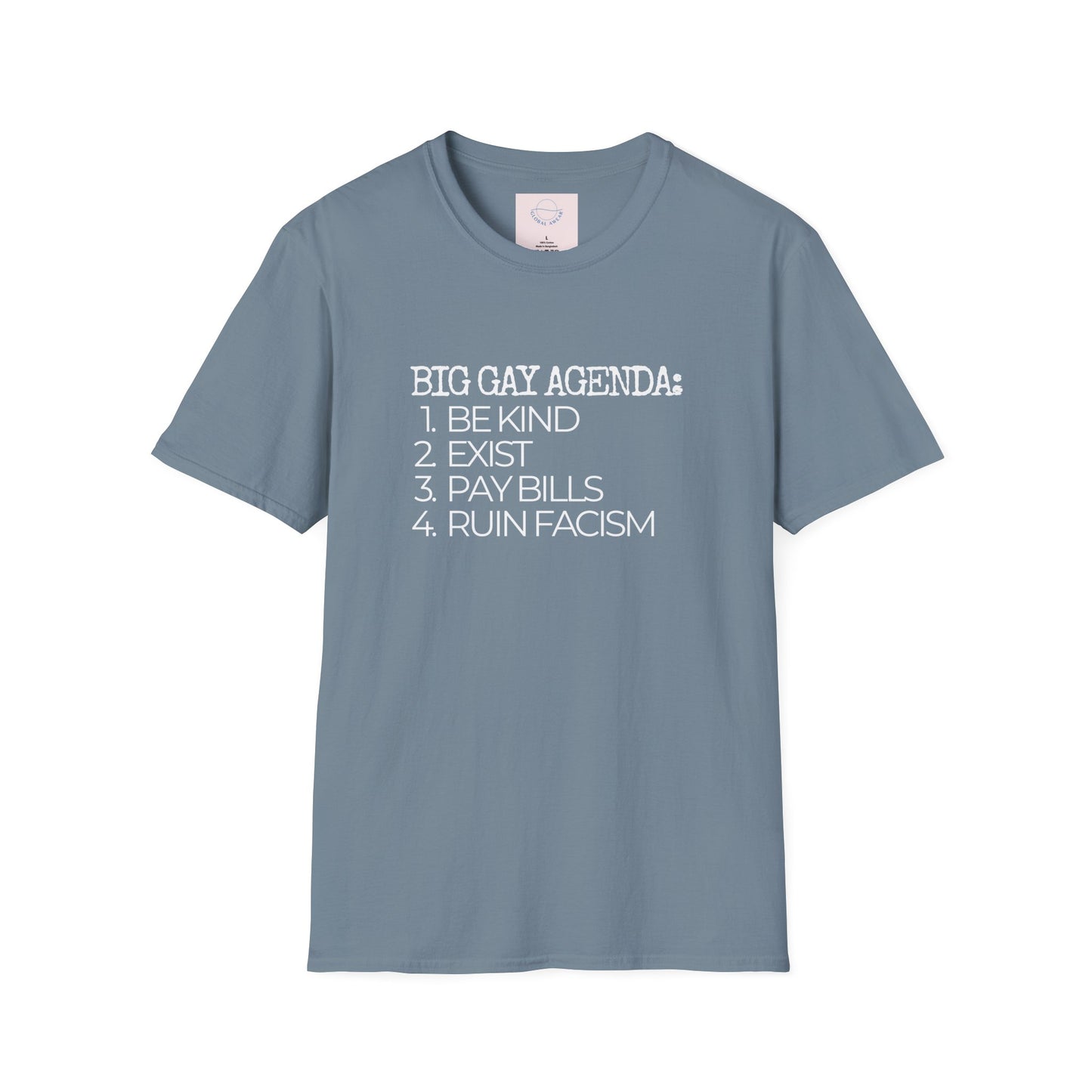 Big Gay Agenda Tee