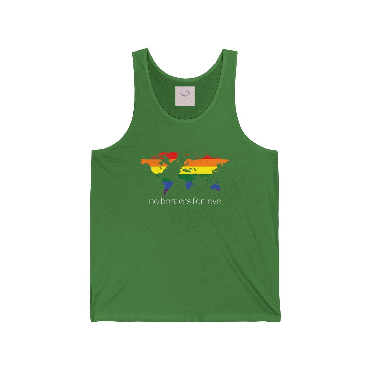 No Borders for Love: Pride Travel Tank