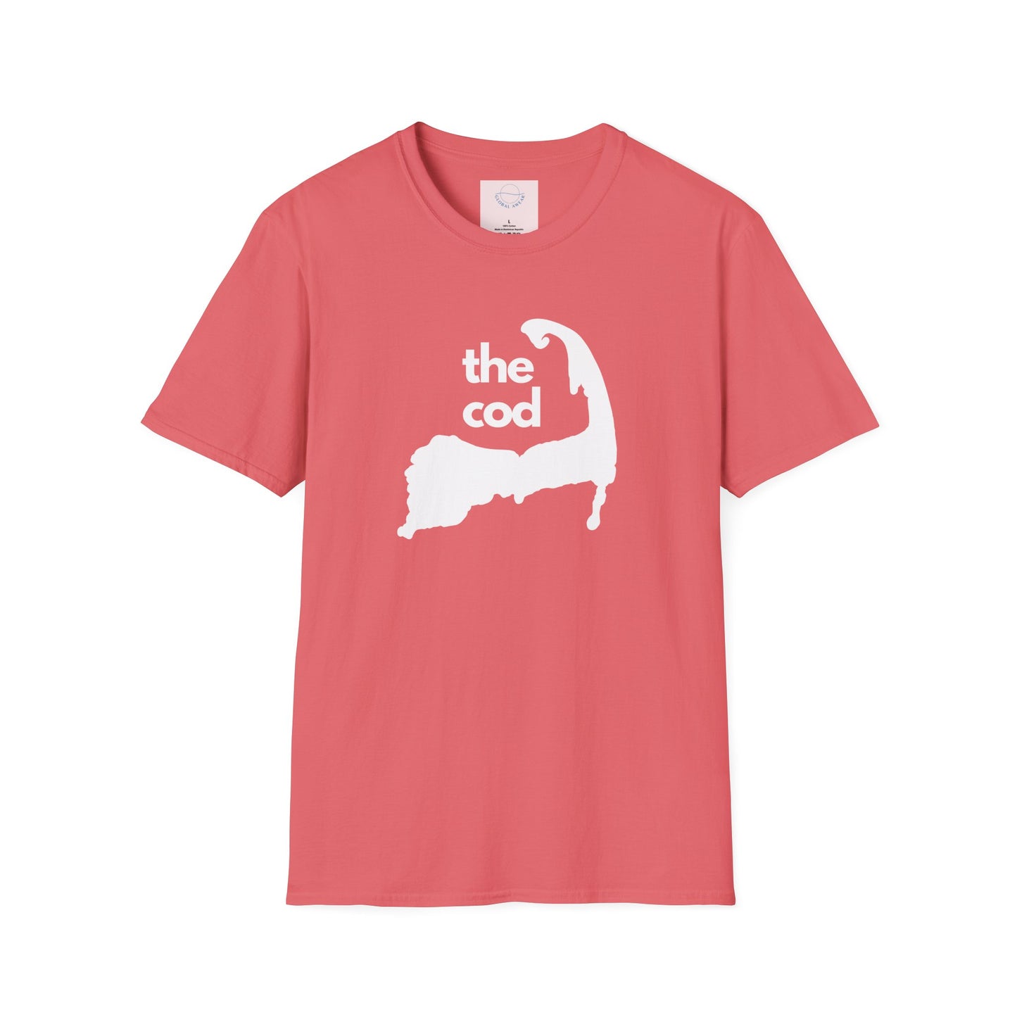 The Cod: Minimalist Map T-shirt