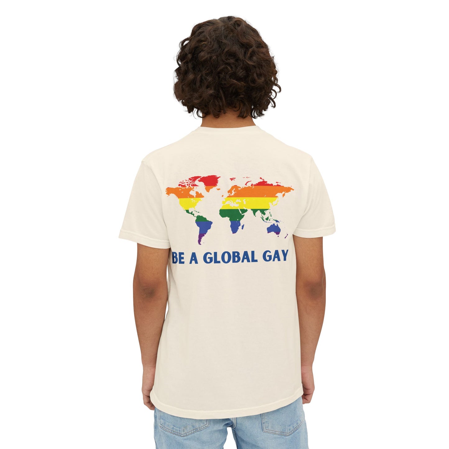 Be A Global Gay Pocket Tee