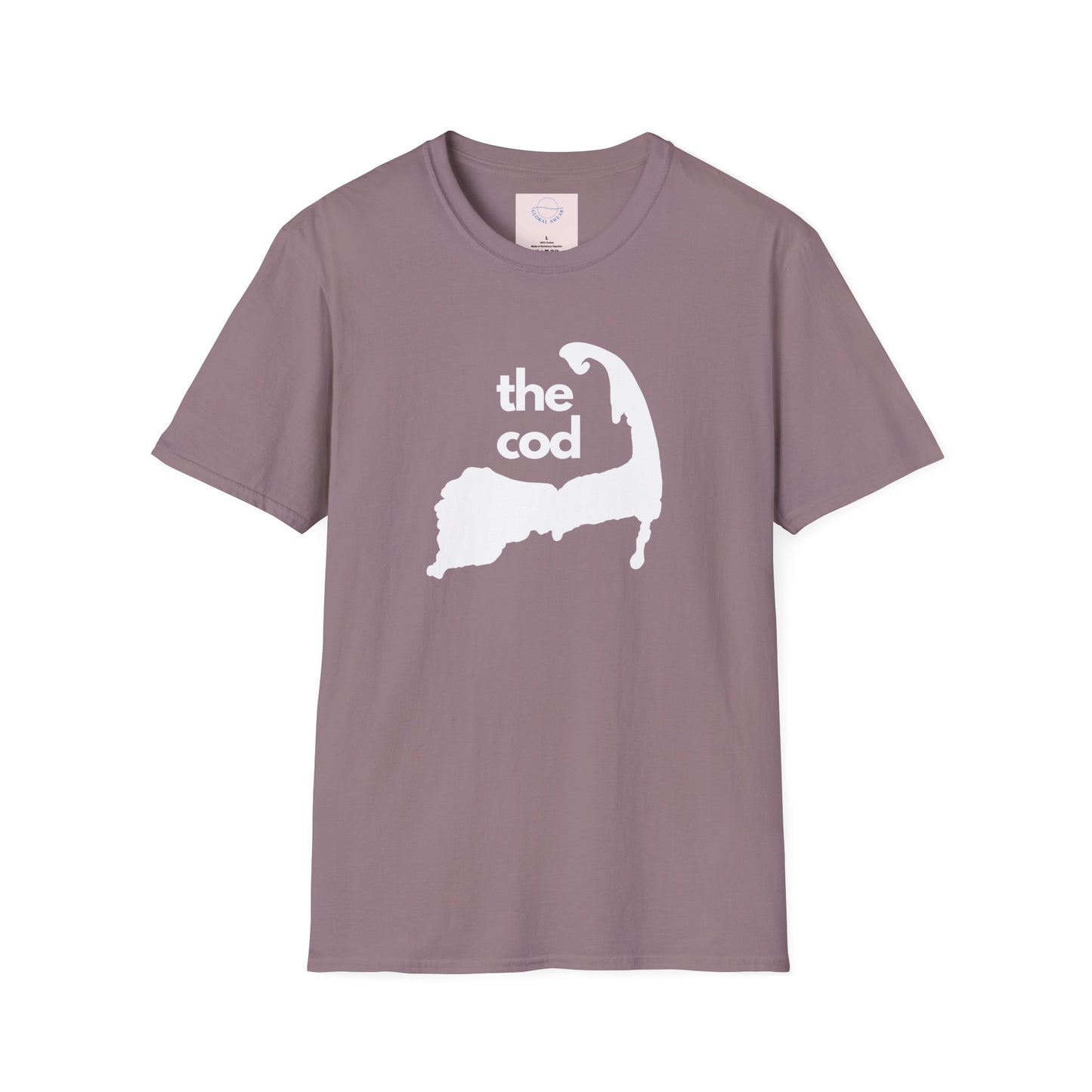 The Cod: Minimalist Map T-shirt