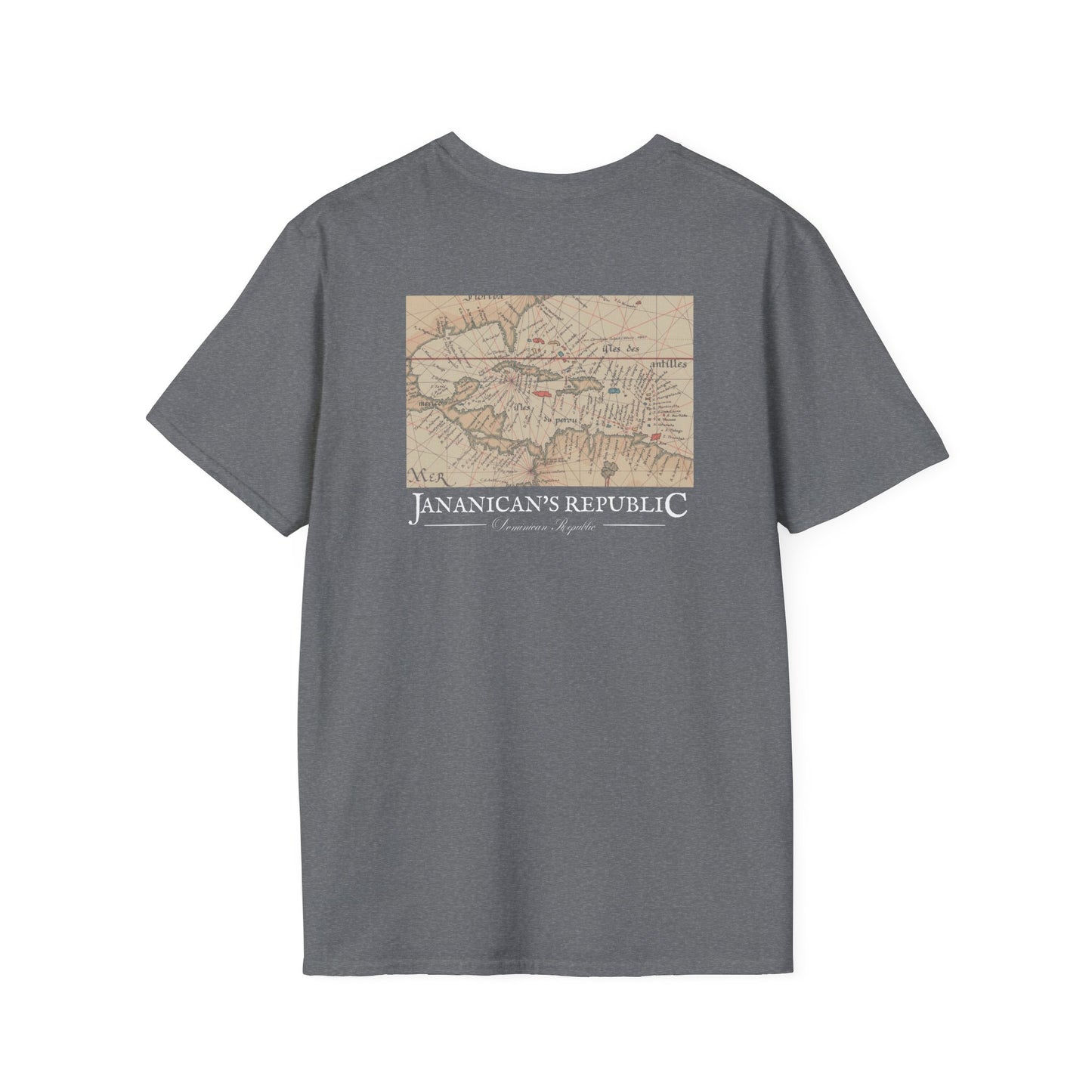 Classic Jananican's Republic - Caribbean Map