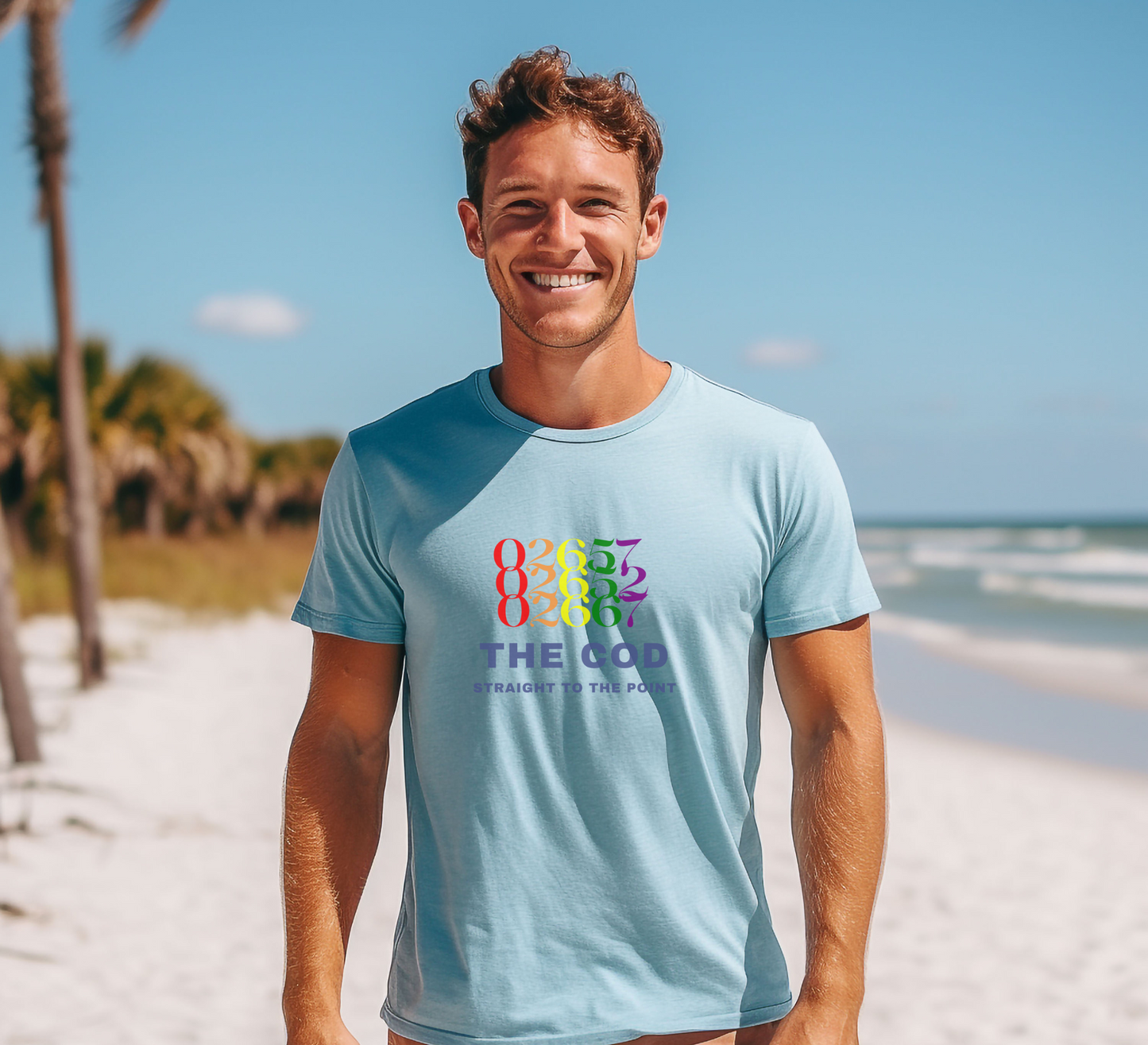 The Cod: Straight to the Point Zip Code T-shirt