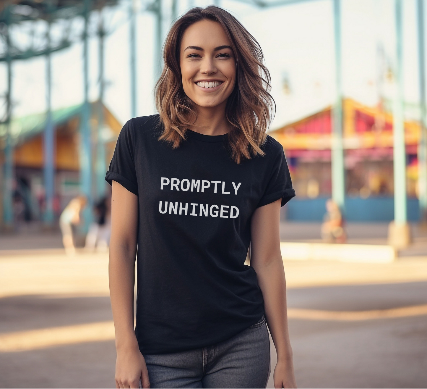 Promptly Unhinged T-Shirt
