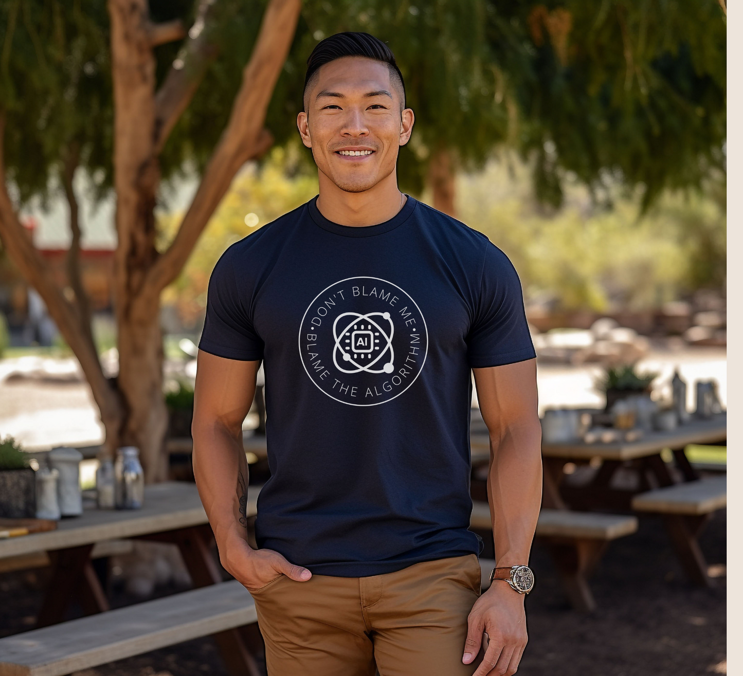 Algorithm Alibi: AI-Inspired T-Shirt