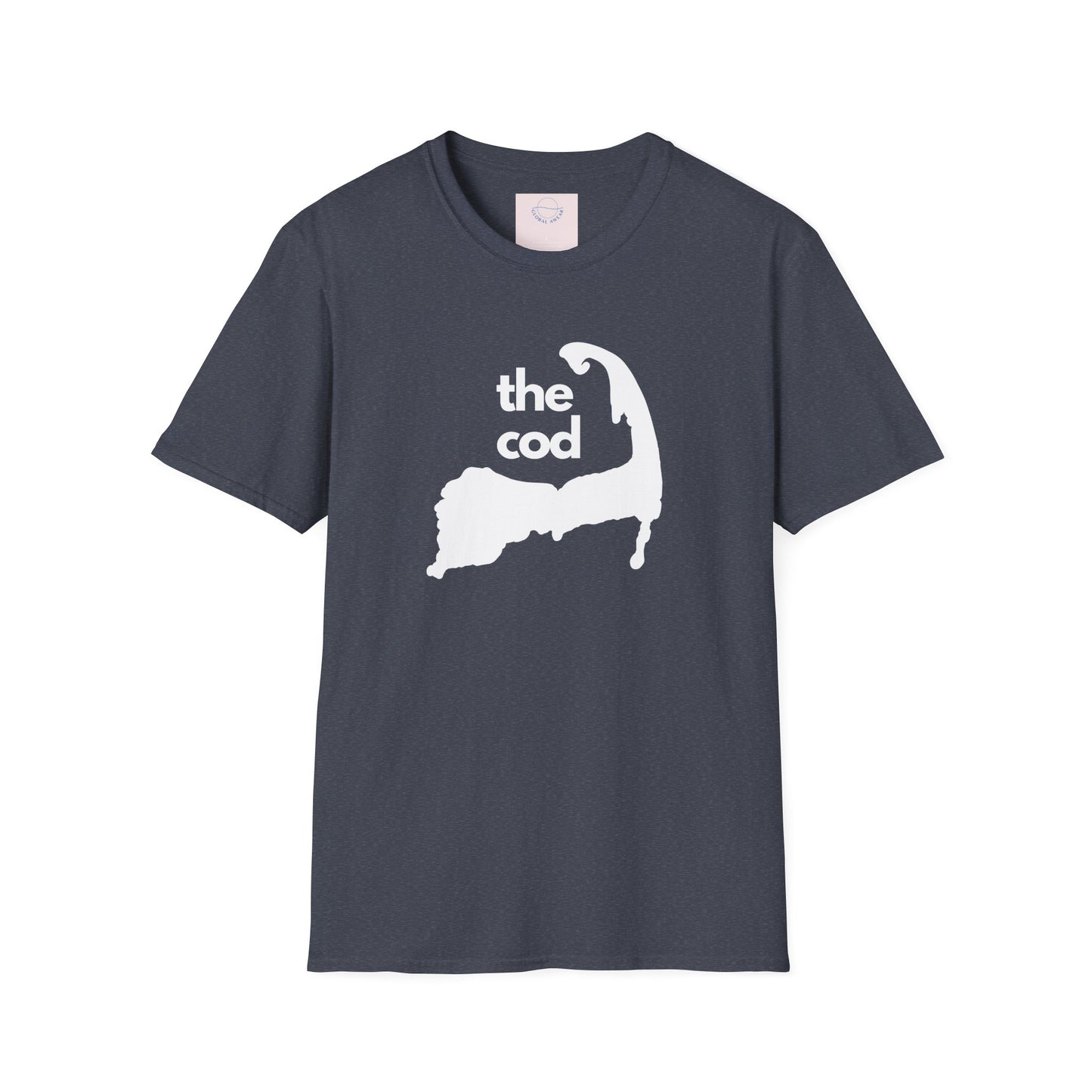 The Cod: Minimalist Map T-shirt