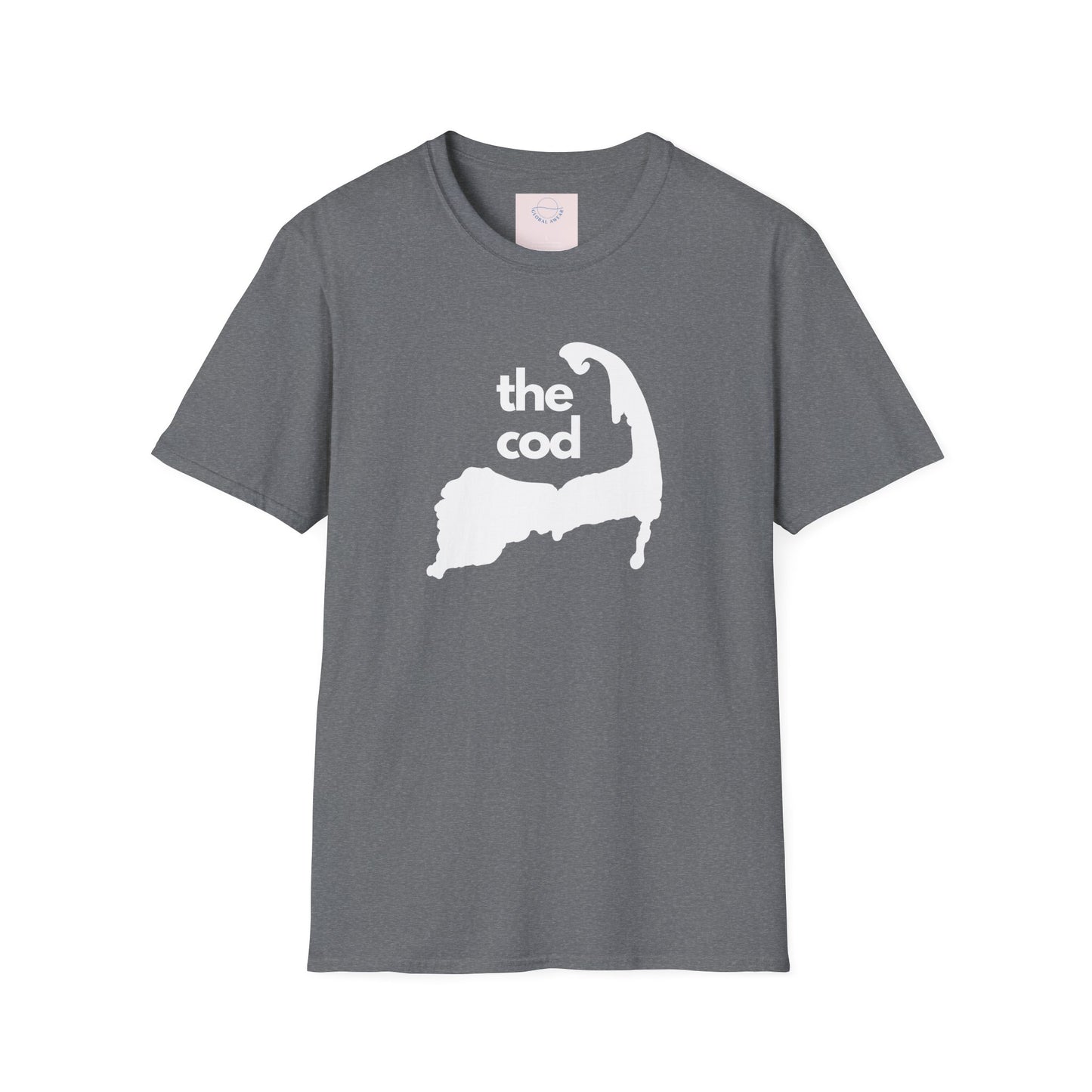 The Cod: Minimalist Map T-shirt
