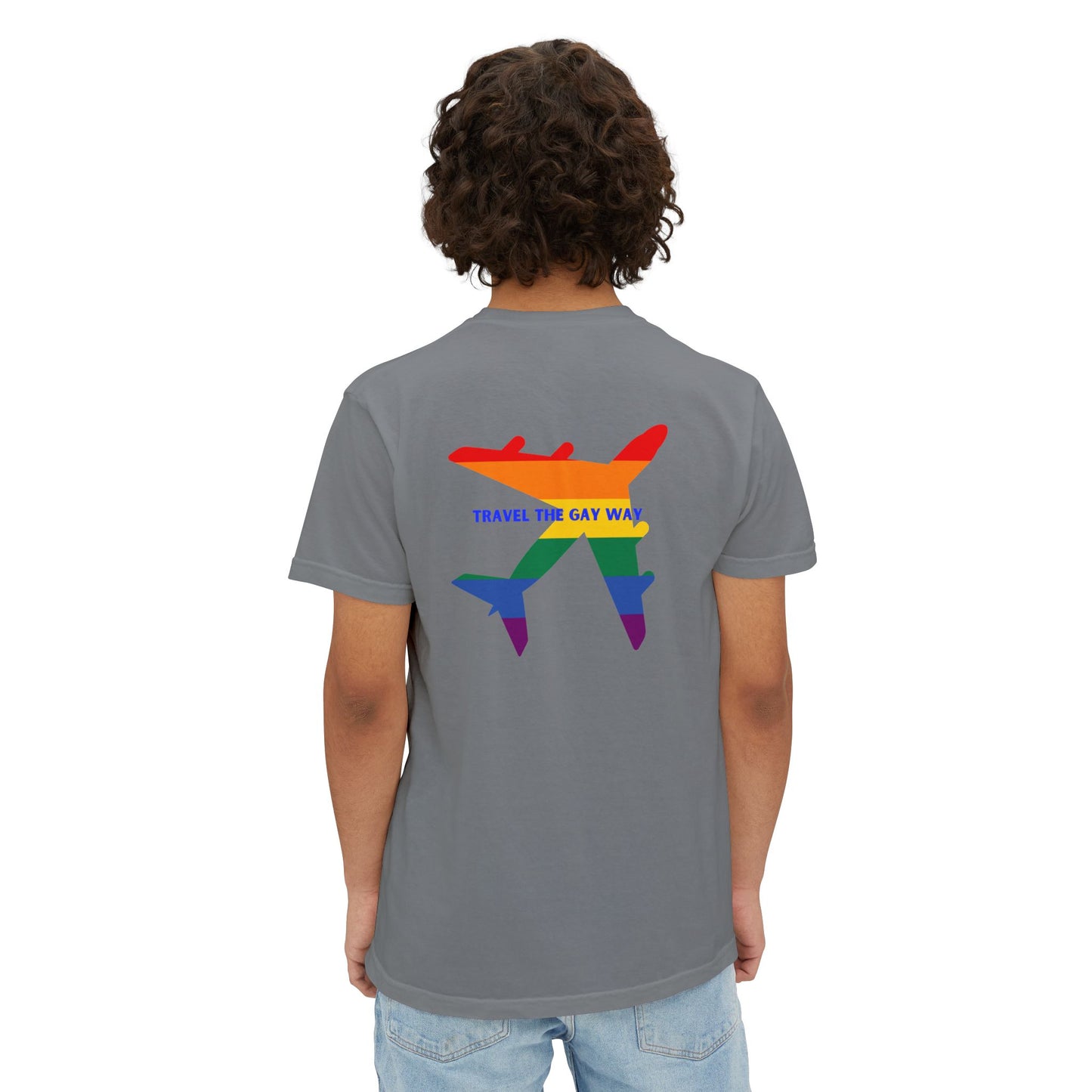 Travel the Gay Way Pocket Tee