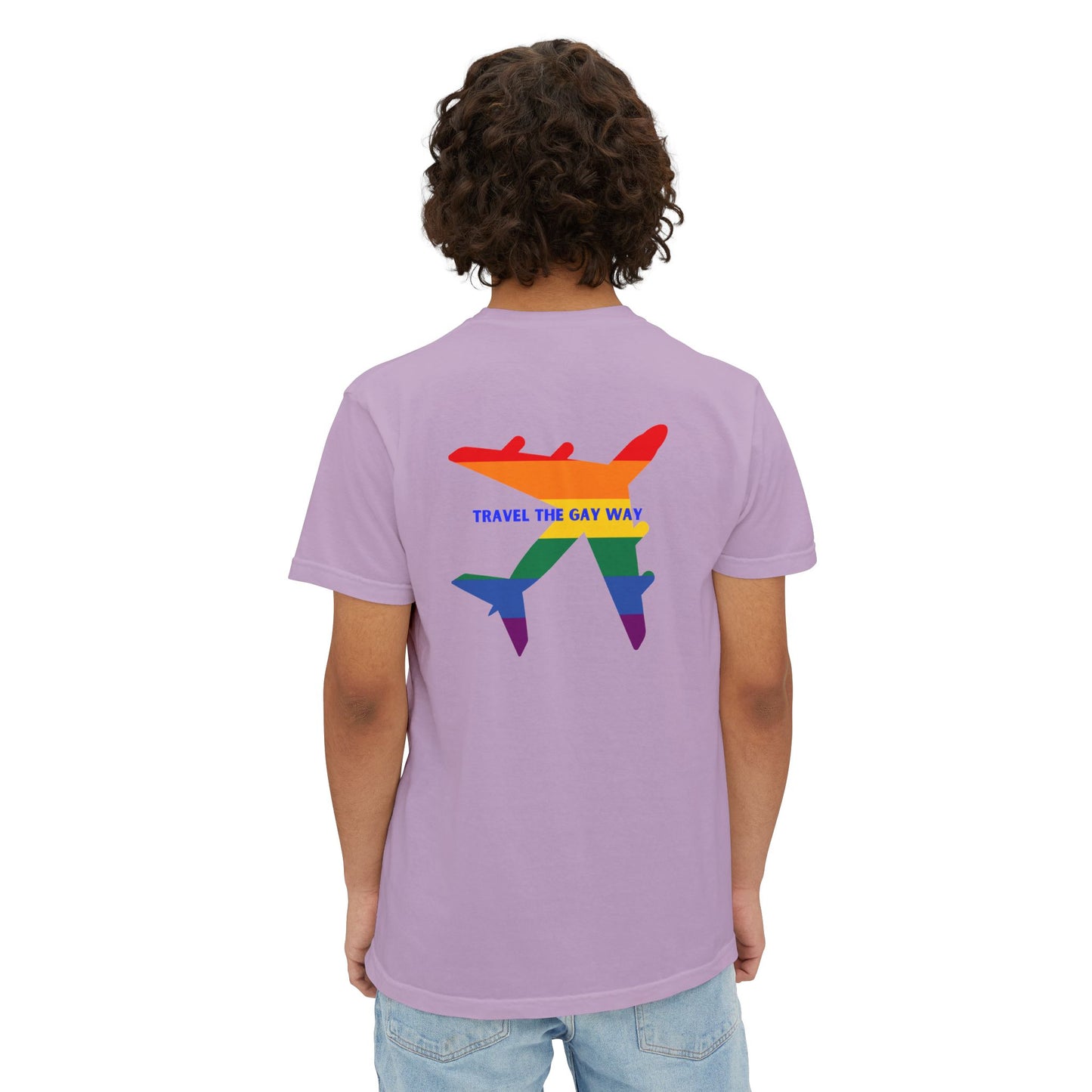 Travel the Gay Way Pocket Tee