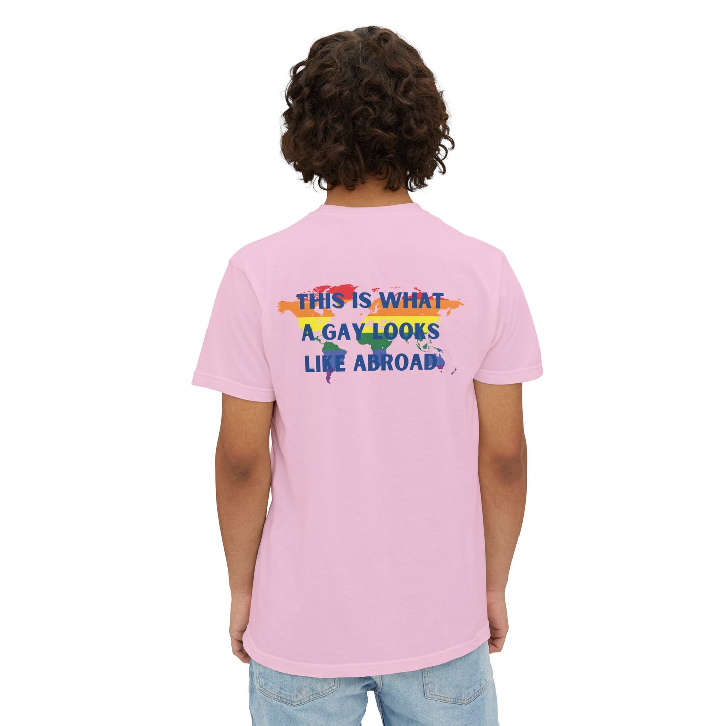 This is What a Gay Looks Like Abroad Pocket Tee