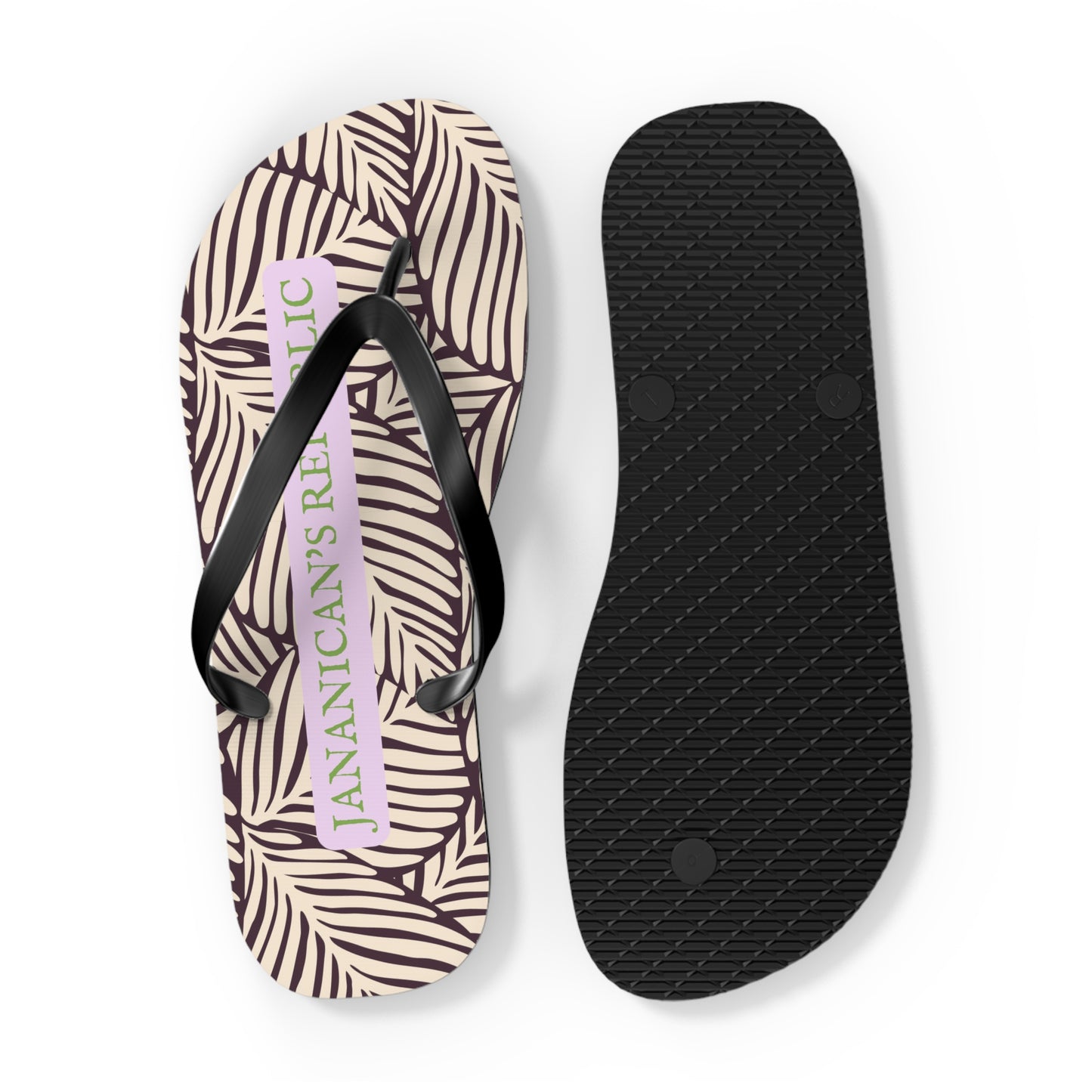 Jananican's Republic XL Flip Flops (Women's 13-14/Men's 11-12)