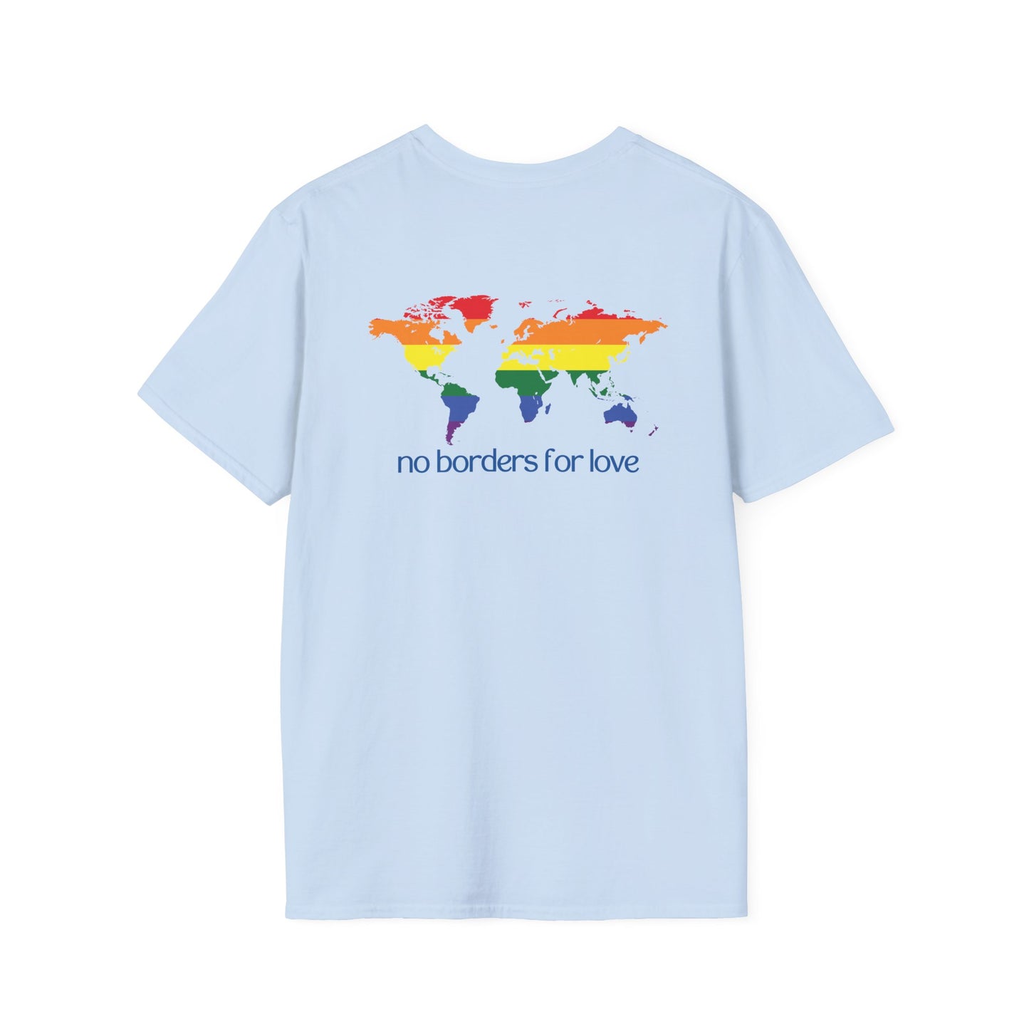 No Borders for Love: Pride T-shirt