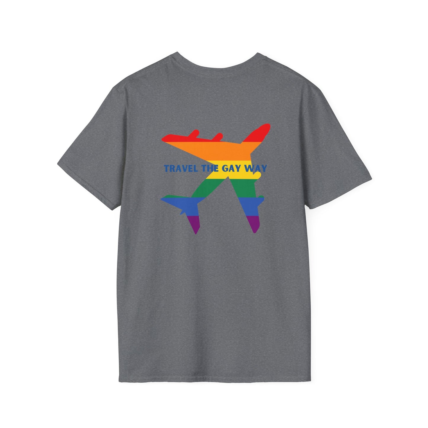 Travel the Gay Way: Pride T-shirt