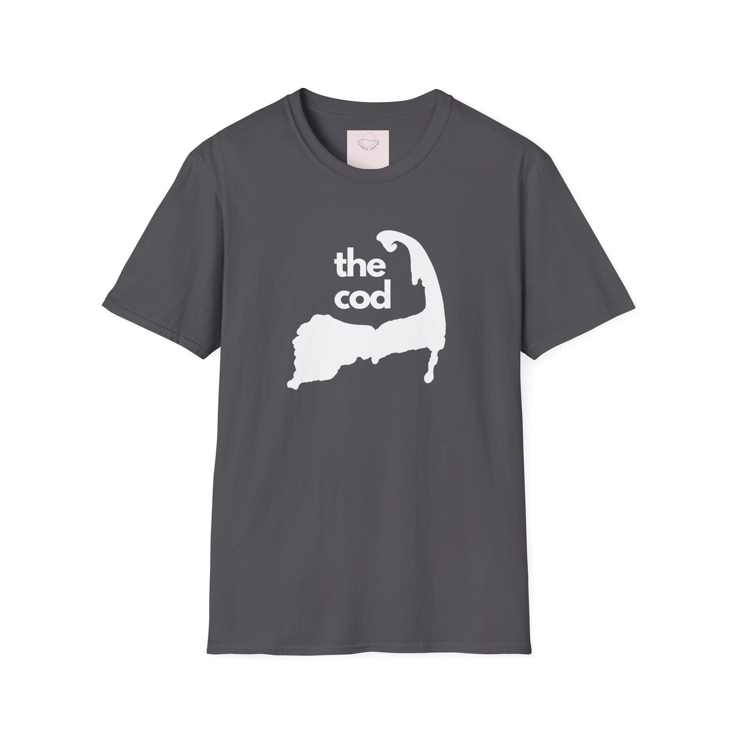 The Cod: Minimalist Map T-shirt