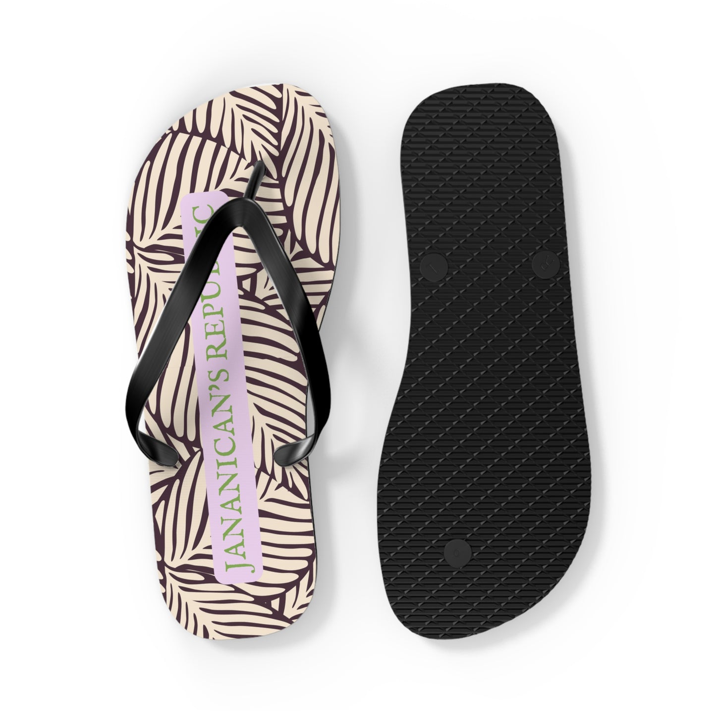 Jananican's Republic Large Flip Flops (Women's 11-12/Men's 9-10)