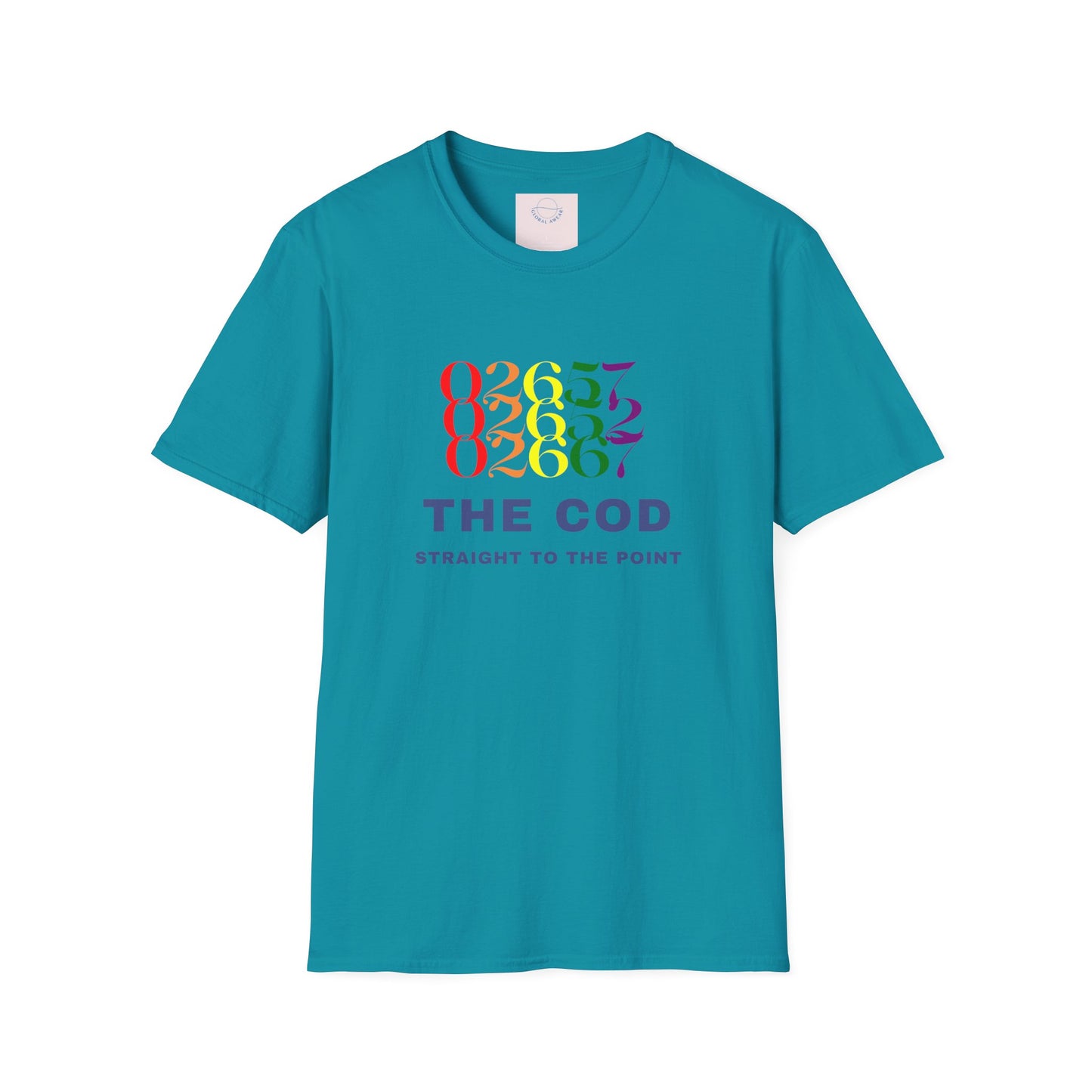 The Cod: Straight to the Point Zip Code T-shirt