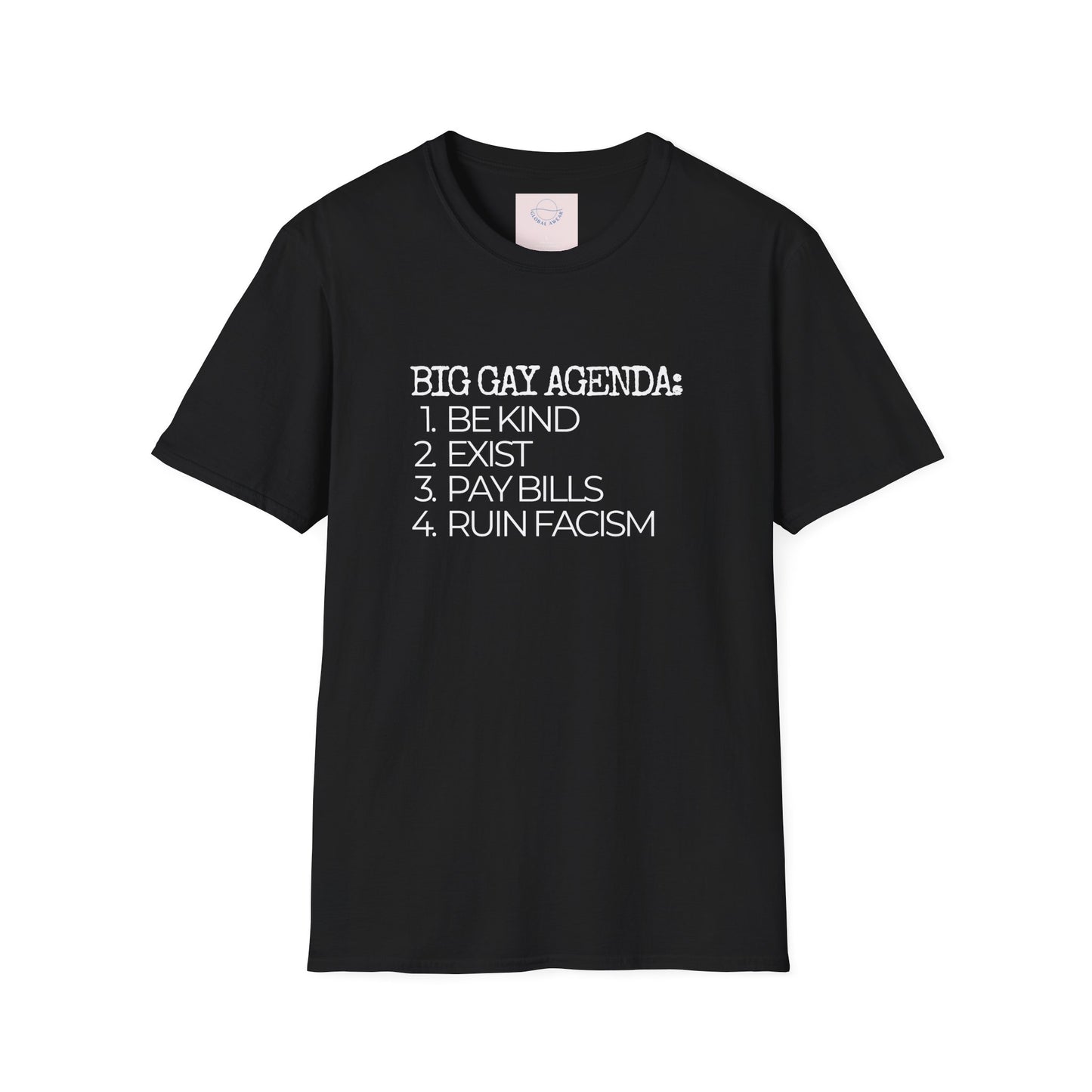 Big Gay Agenda Tee