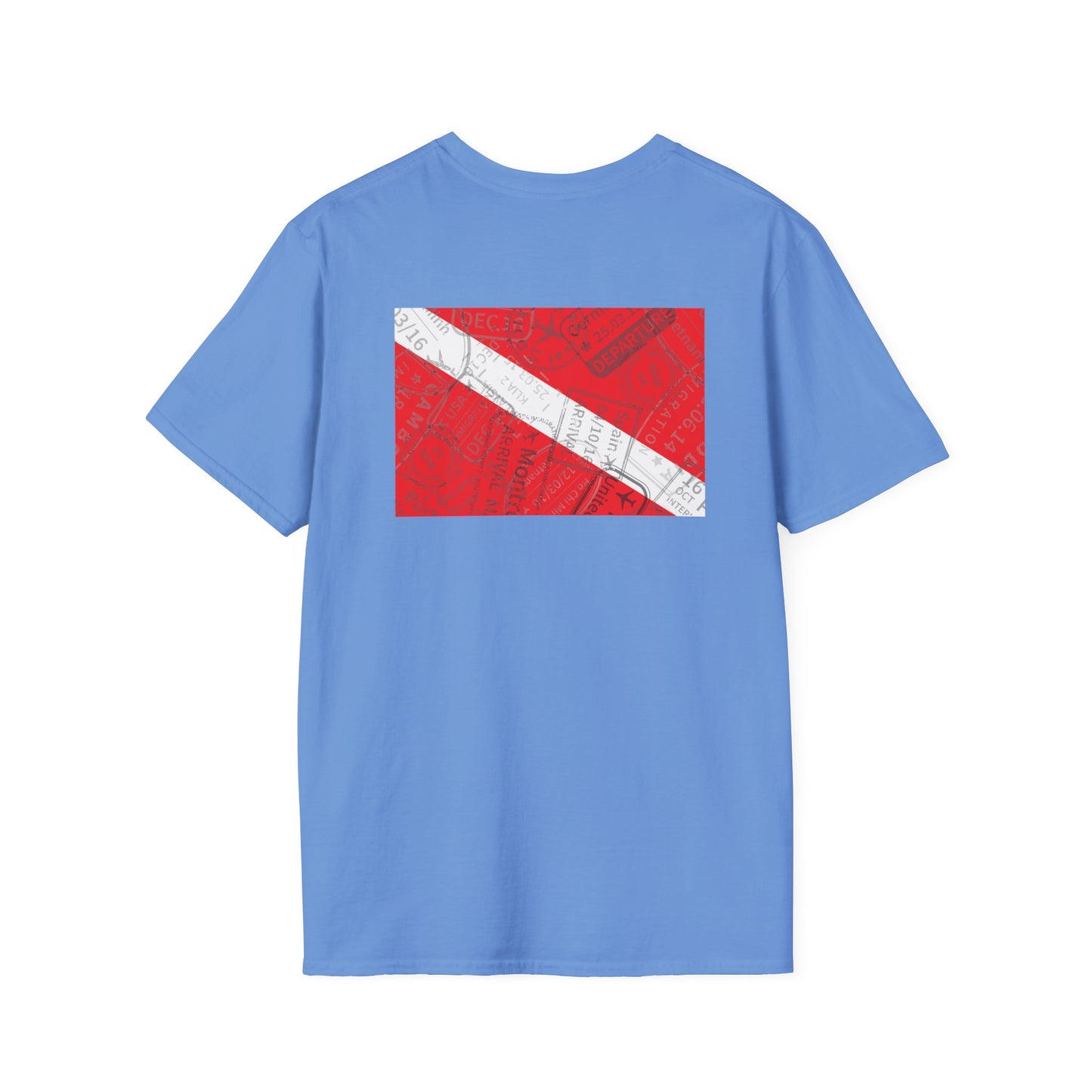 Dive Flags & Passport Stamps Tee