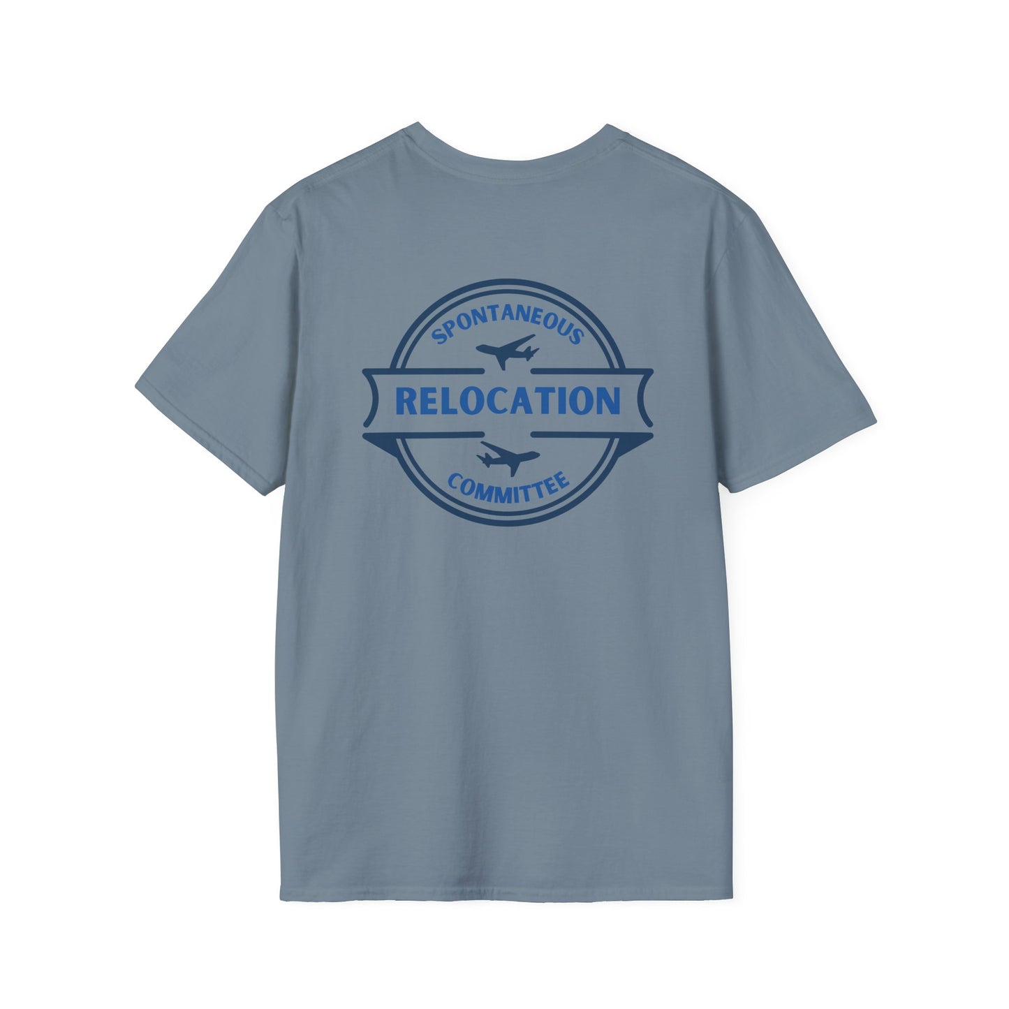Spontaneous Relocation Club T-shirt