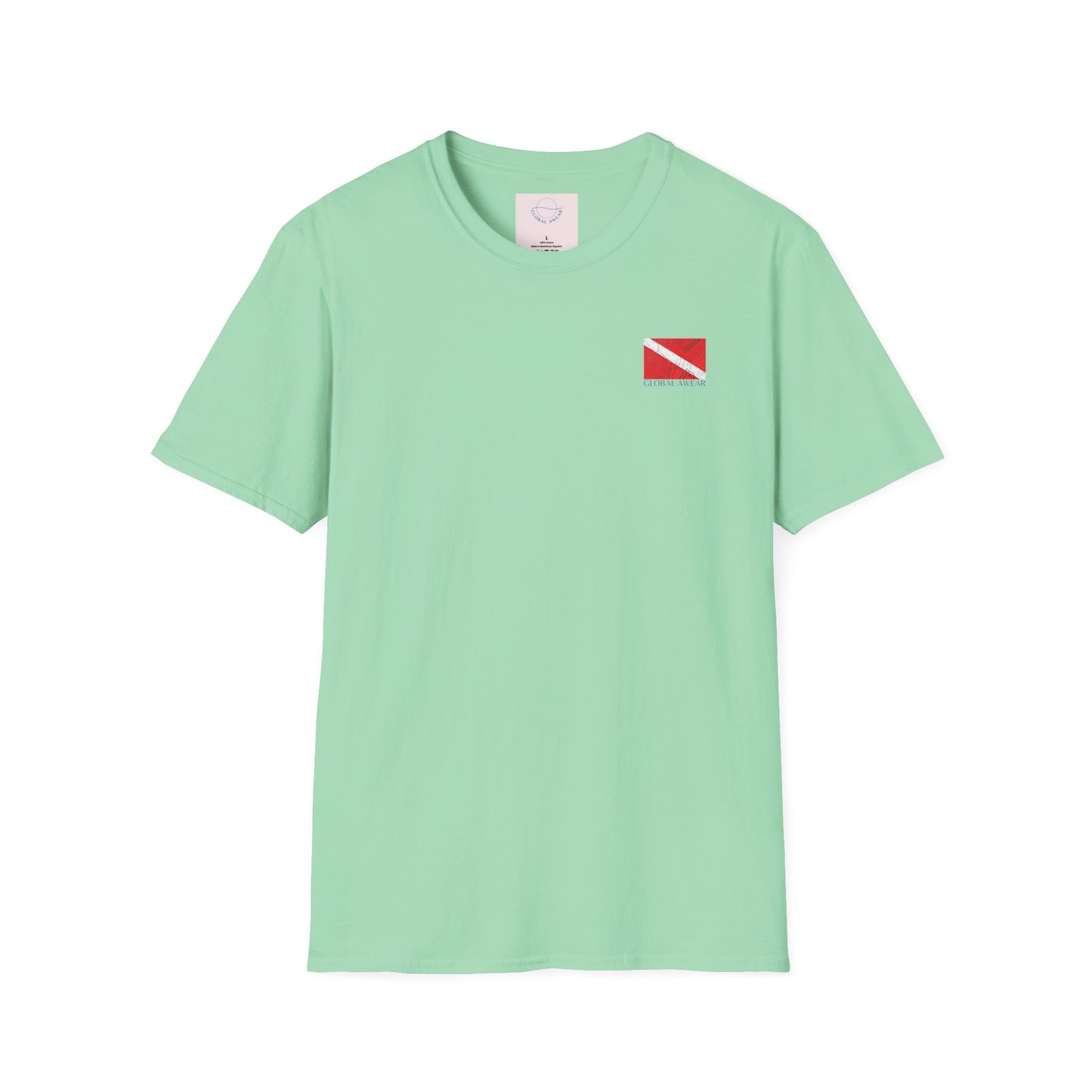 Dive Flags & Passport Stamps Tee