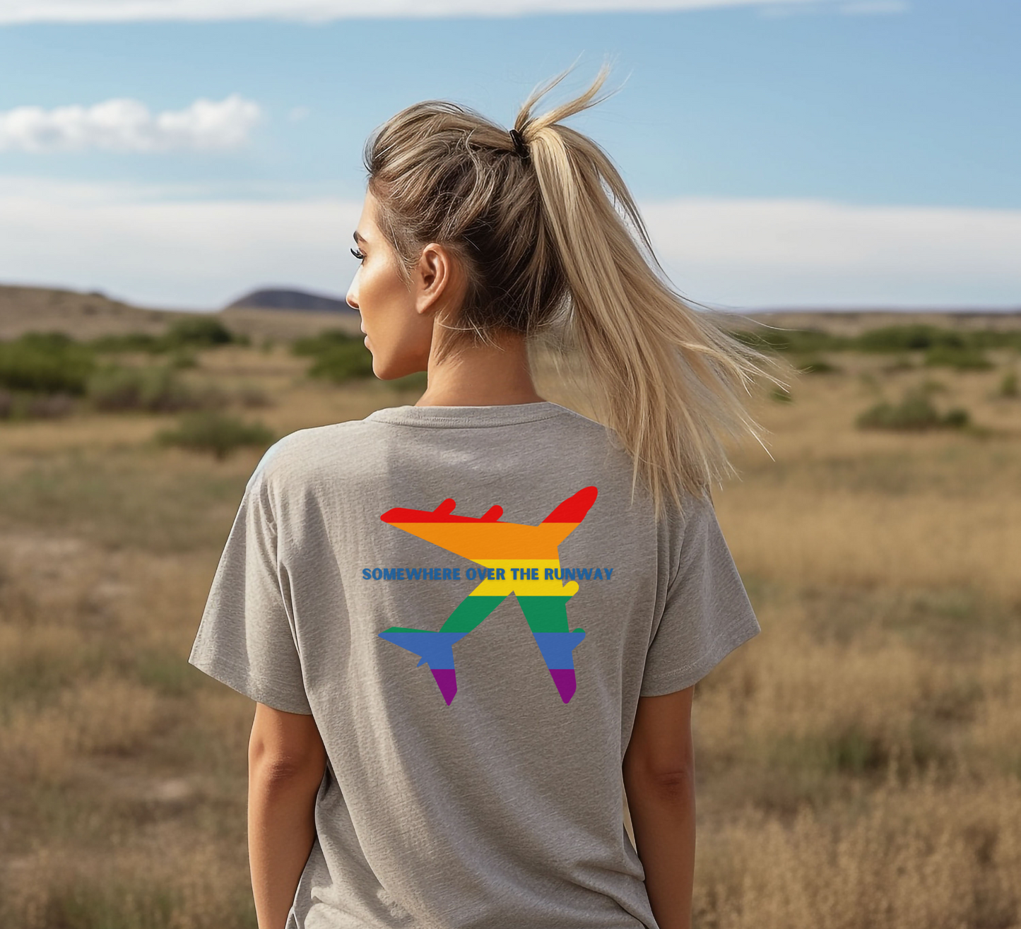 Somewhere Over the Runway: Pride T-shirt