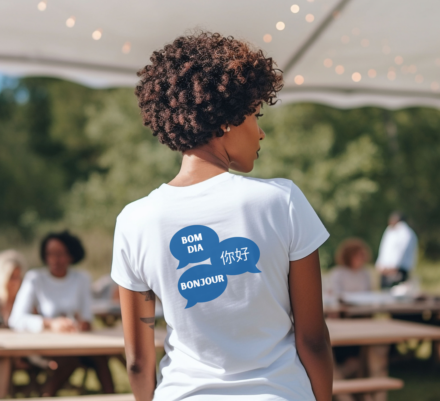 Hello, World! Multilingual T-shirt