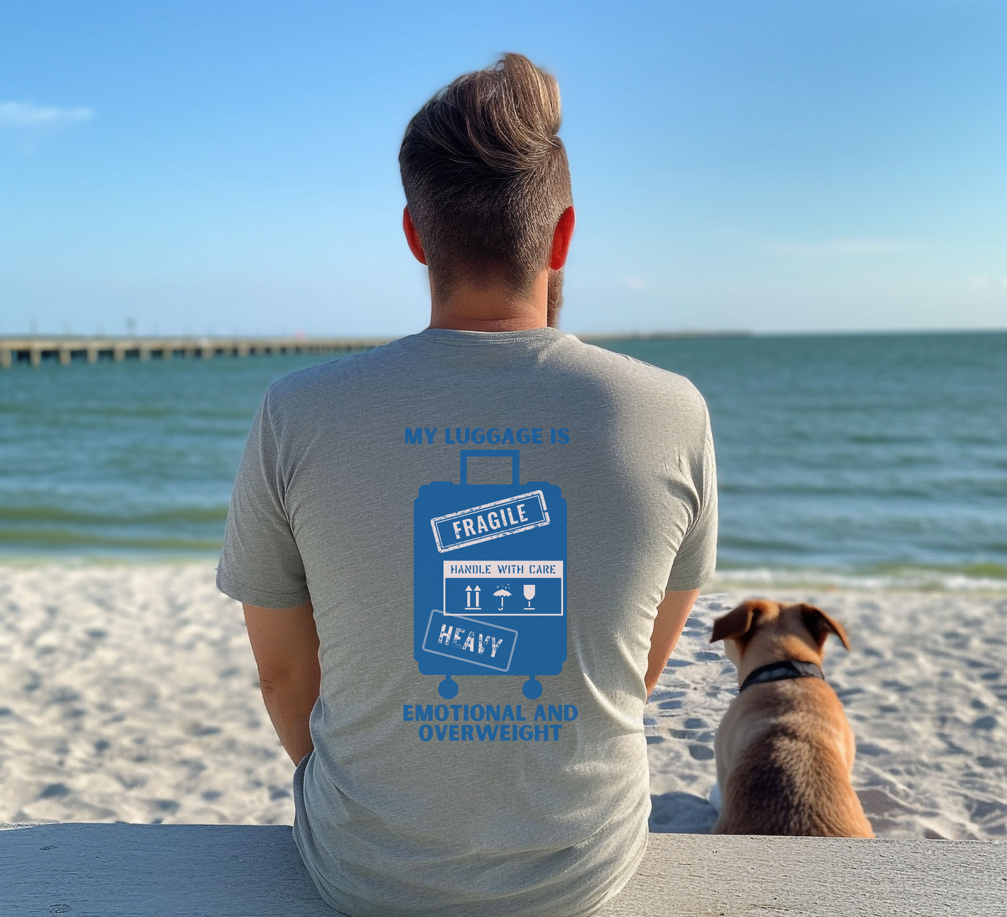 My Luggage is Emotional & Overweight T-shirt